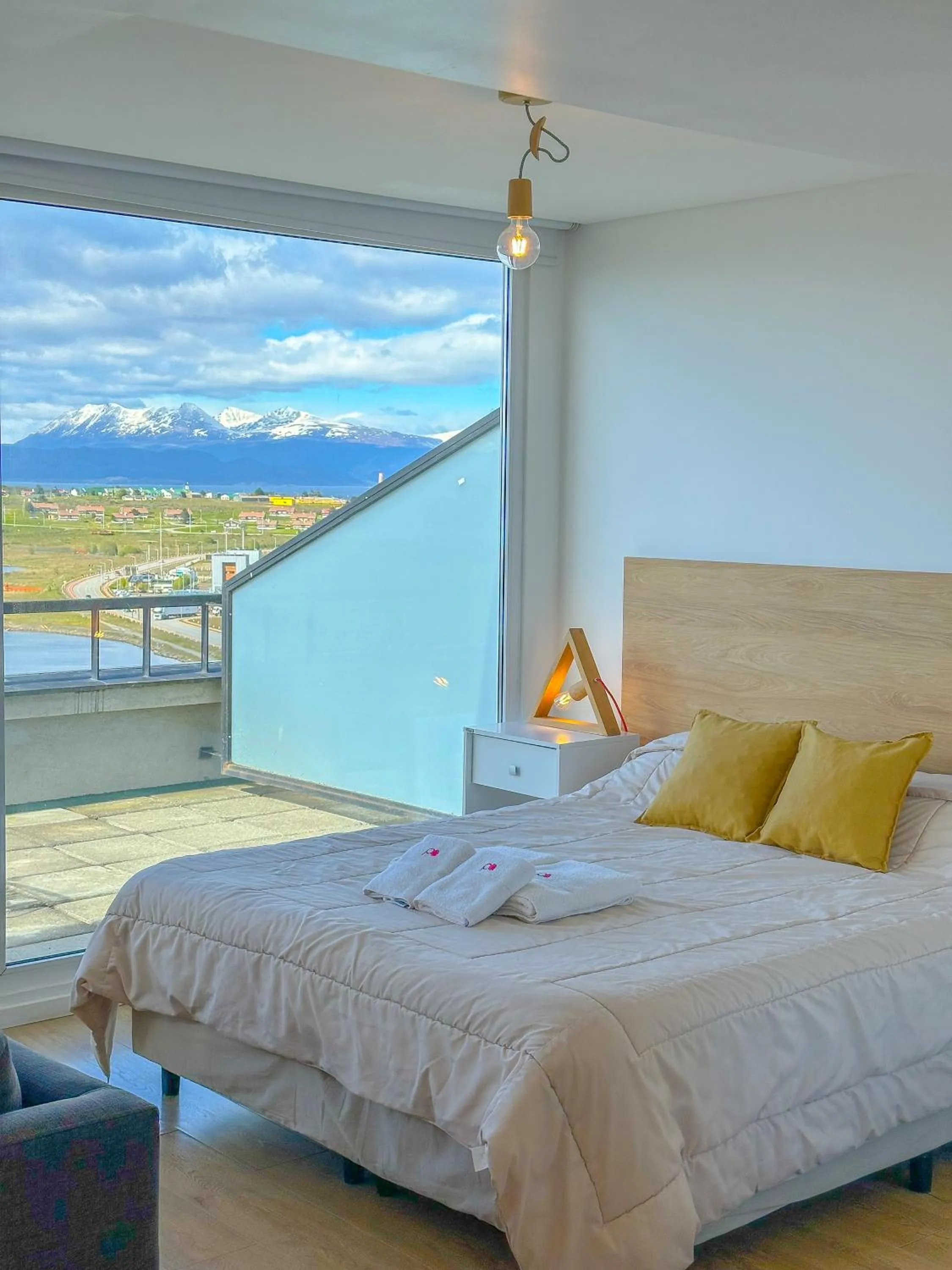 Bed in Pacifico Apartamentos