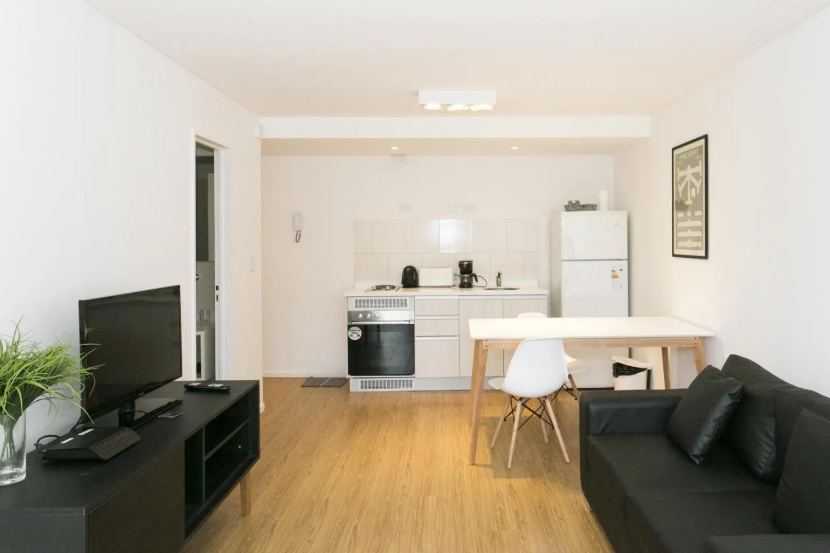 Living room in Pacifico Apartamentos