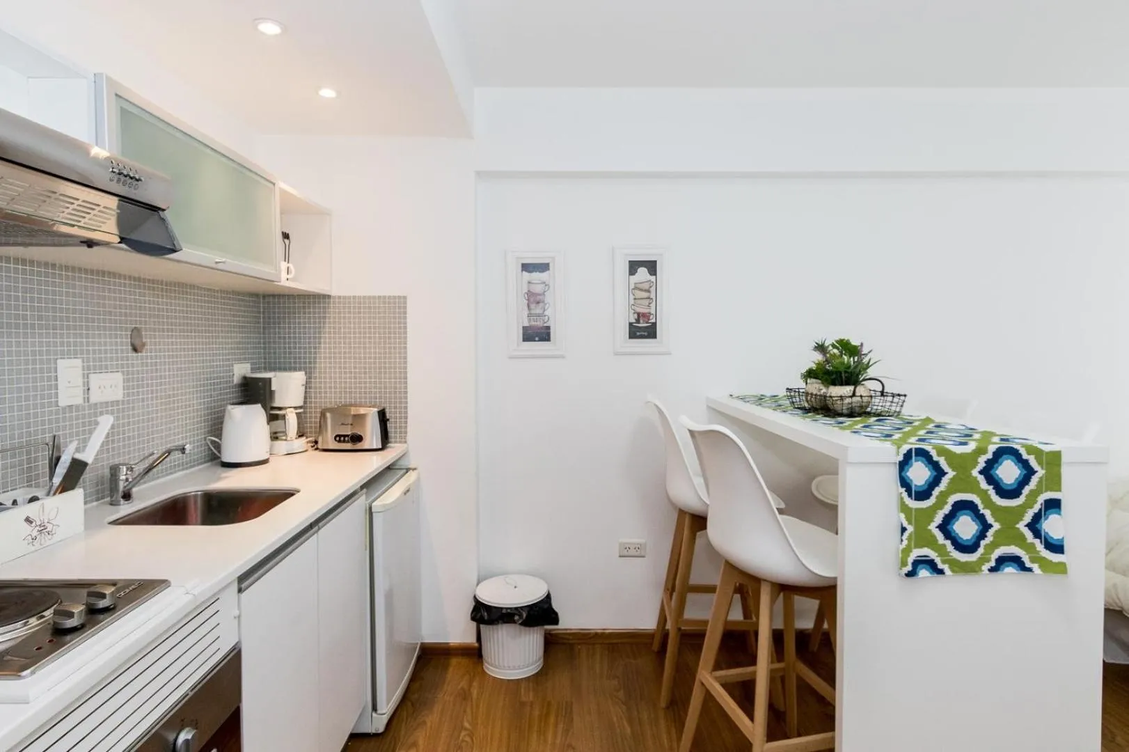 stove in Pacifico Apartamentos