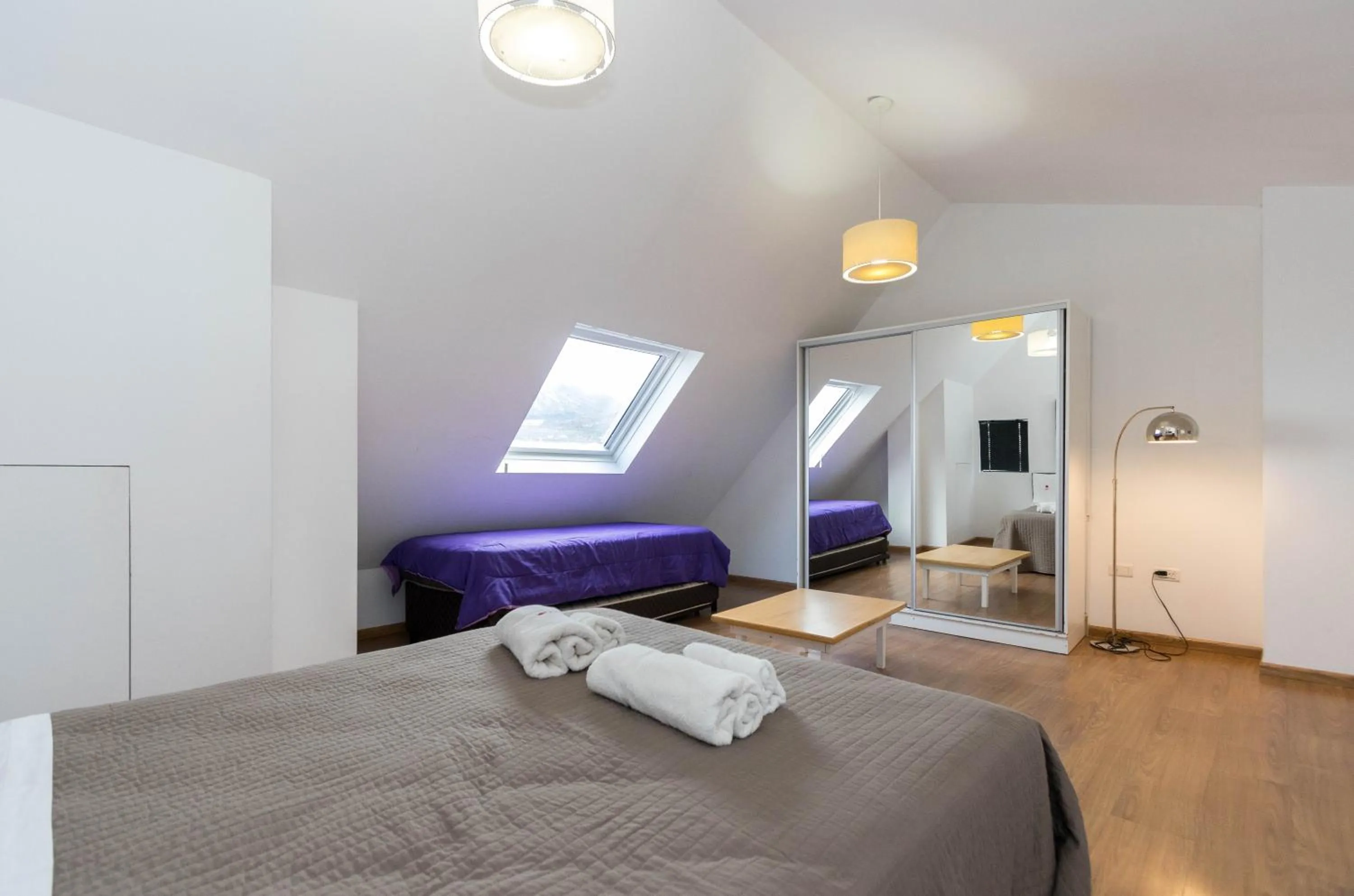 Bed in Pacifico Apartamentos