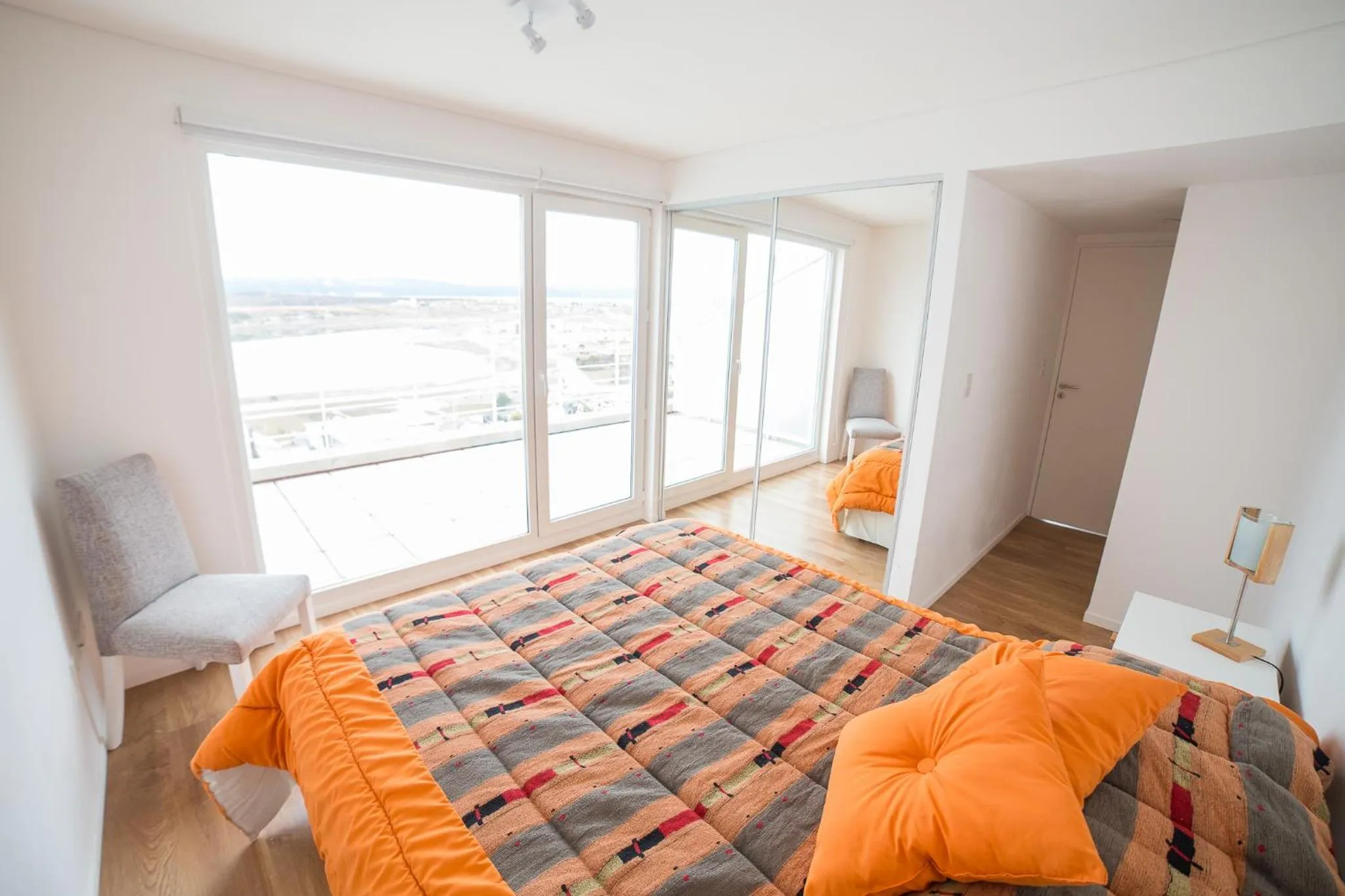 Bed in Pacifico Apartamentos