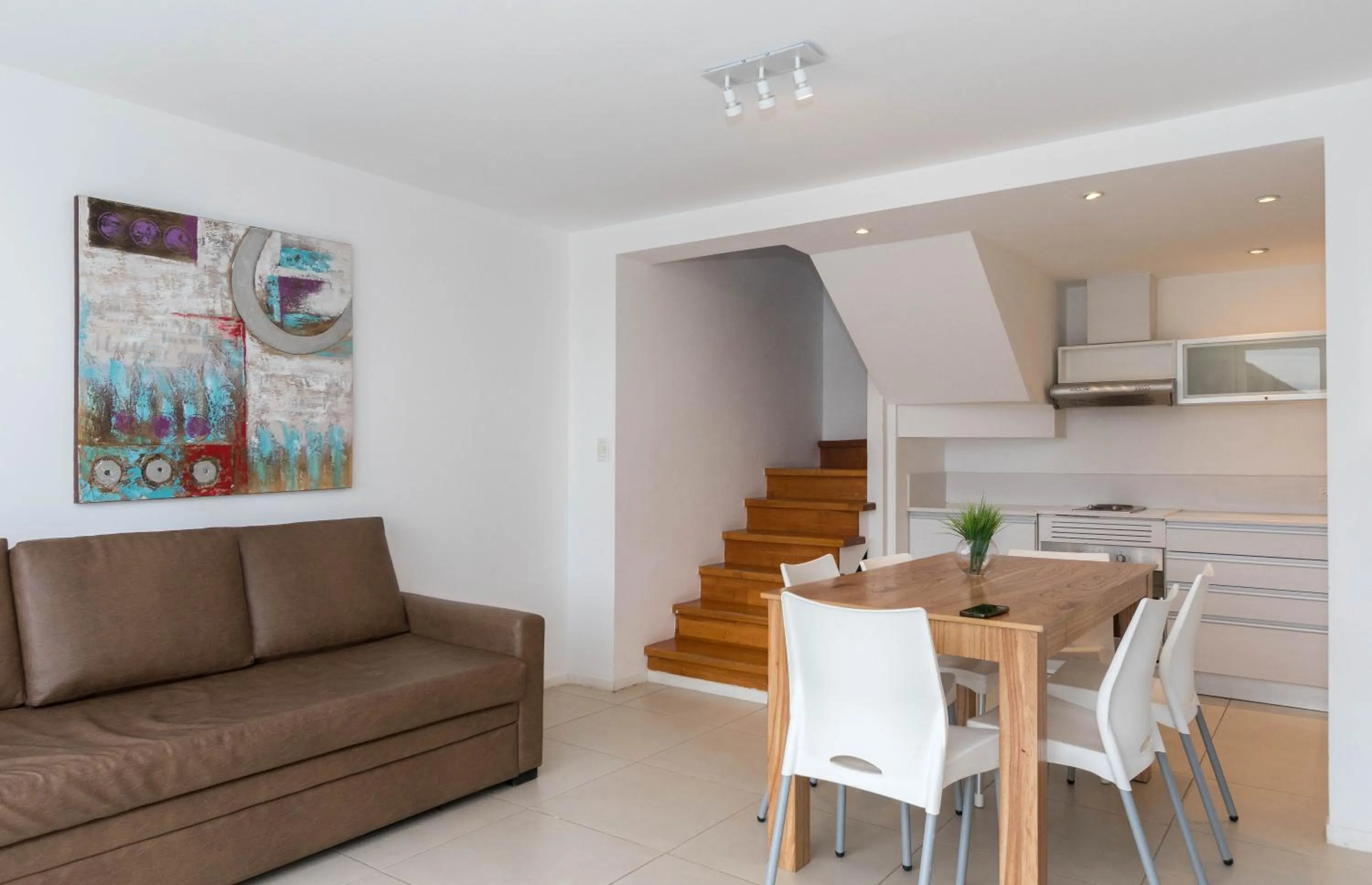 Seating area in Pacifico Apartamentos