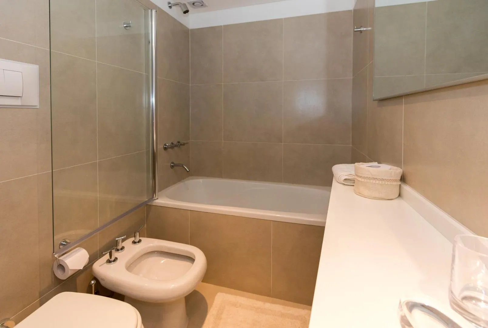 Bathroom in Pacifico Apartamentos