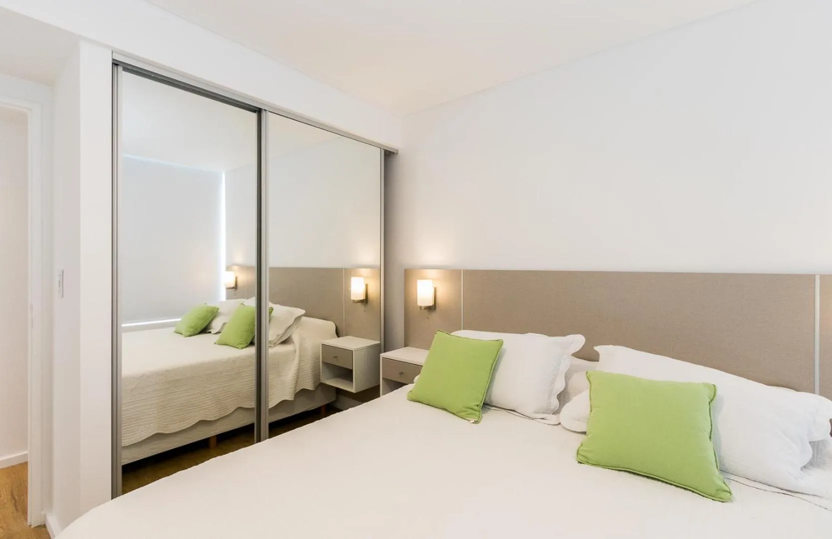 Bedroom, Bed in Pacifico Apartamentos