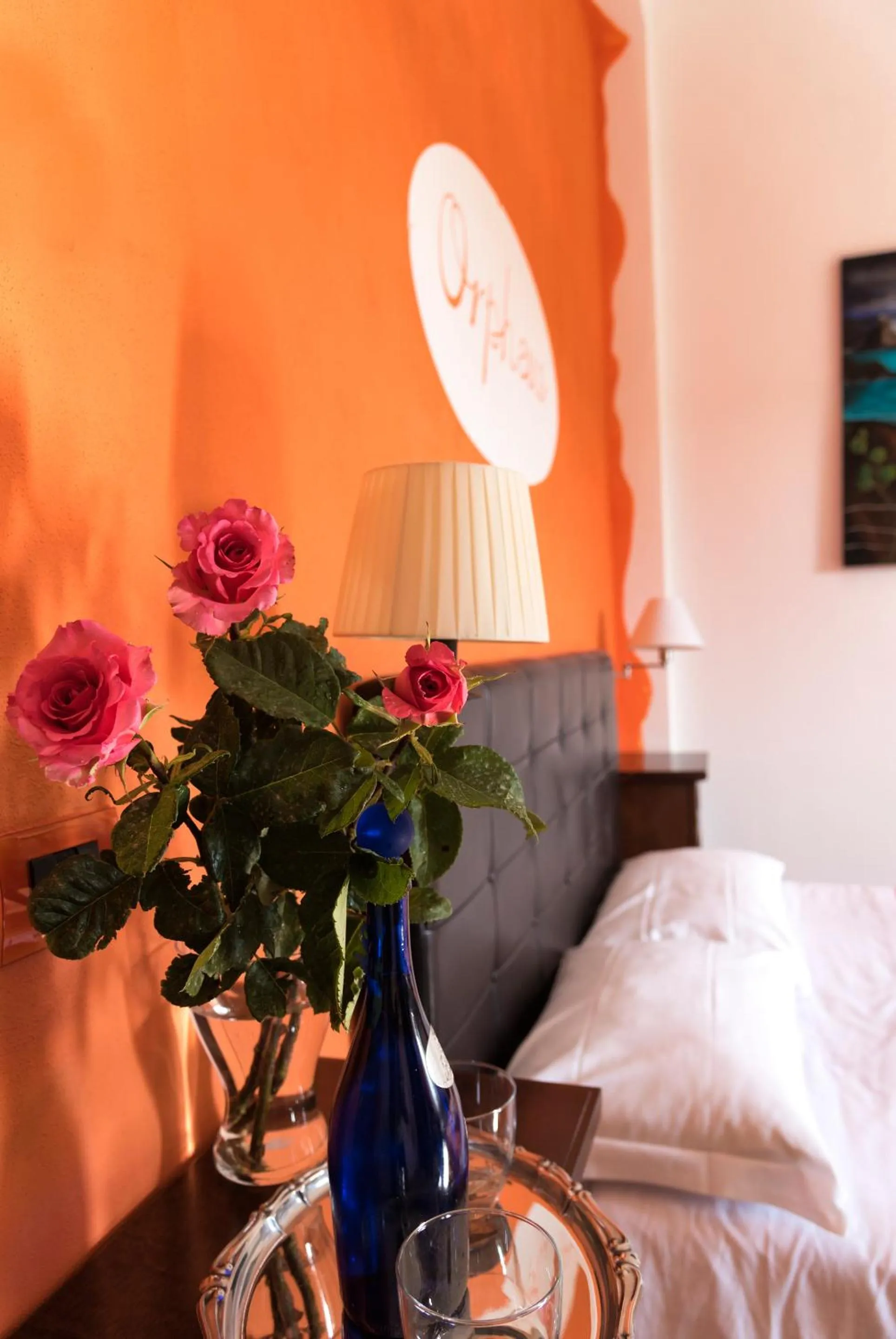 Decorative detail, Bed in La Casa Rossa Country House
