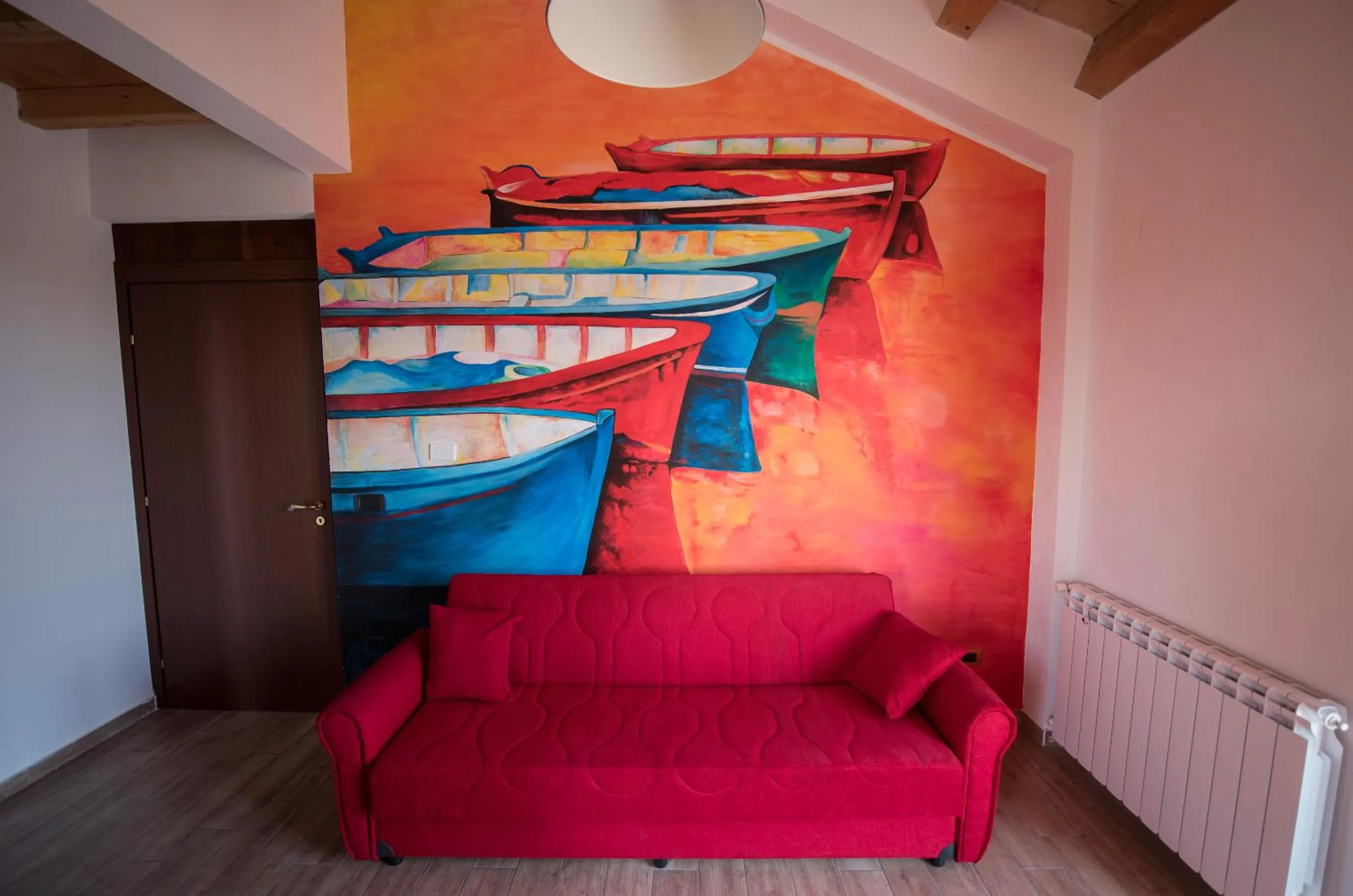 Area and facilities in La Casa Rossa Country House