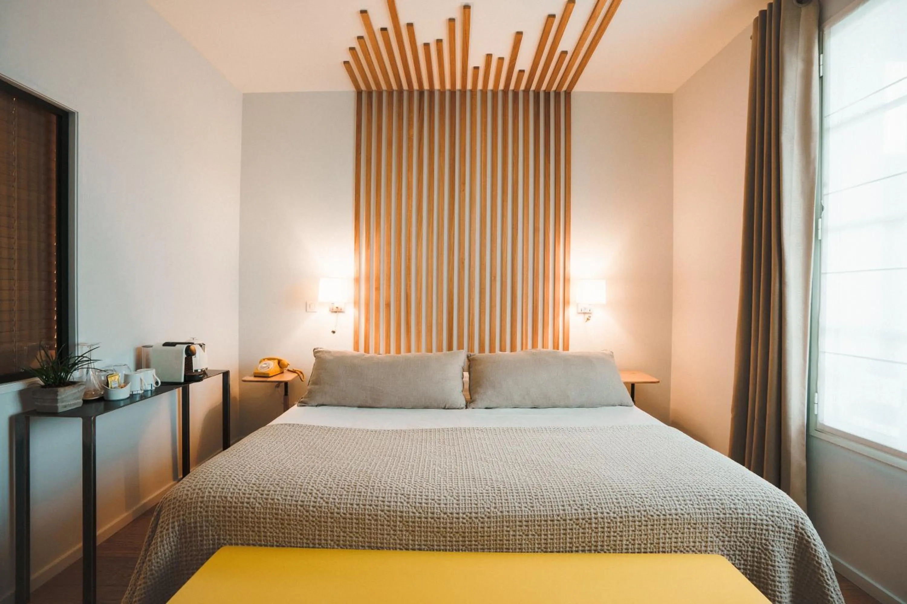 Photo of the whole room, Bed in Hôtel Briketenia