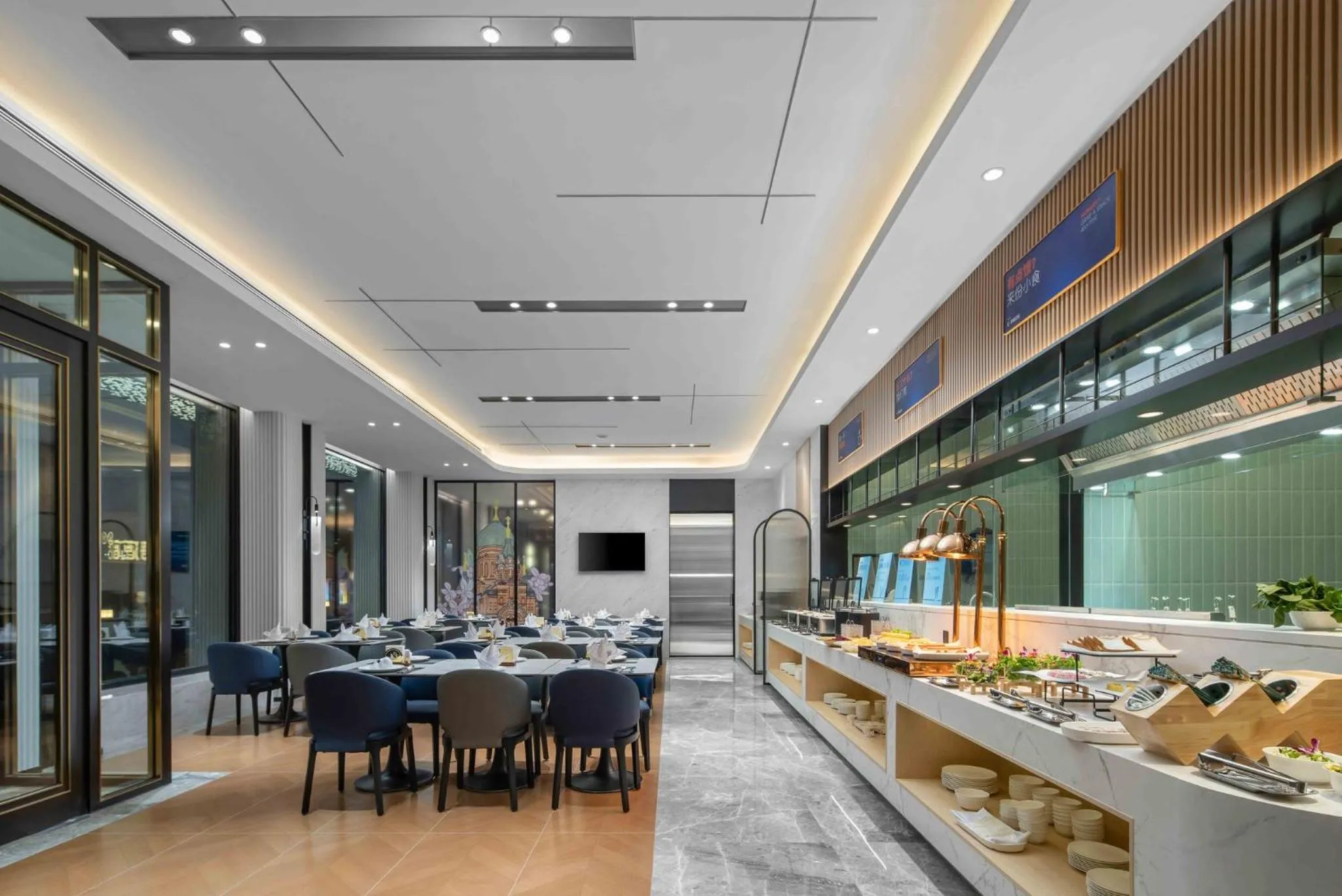 Restaurant/places to eat in Holiday Inn Express Harbin Central Avenue by IHG