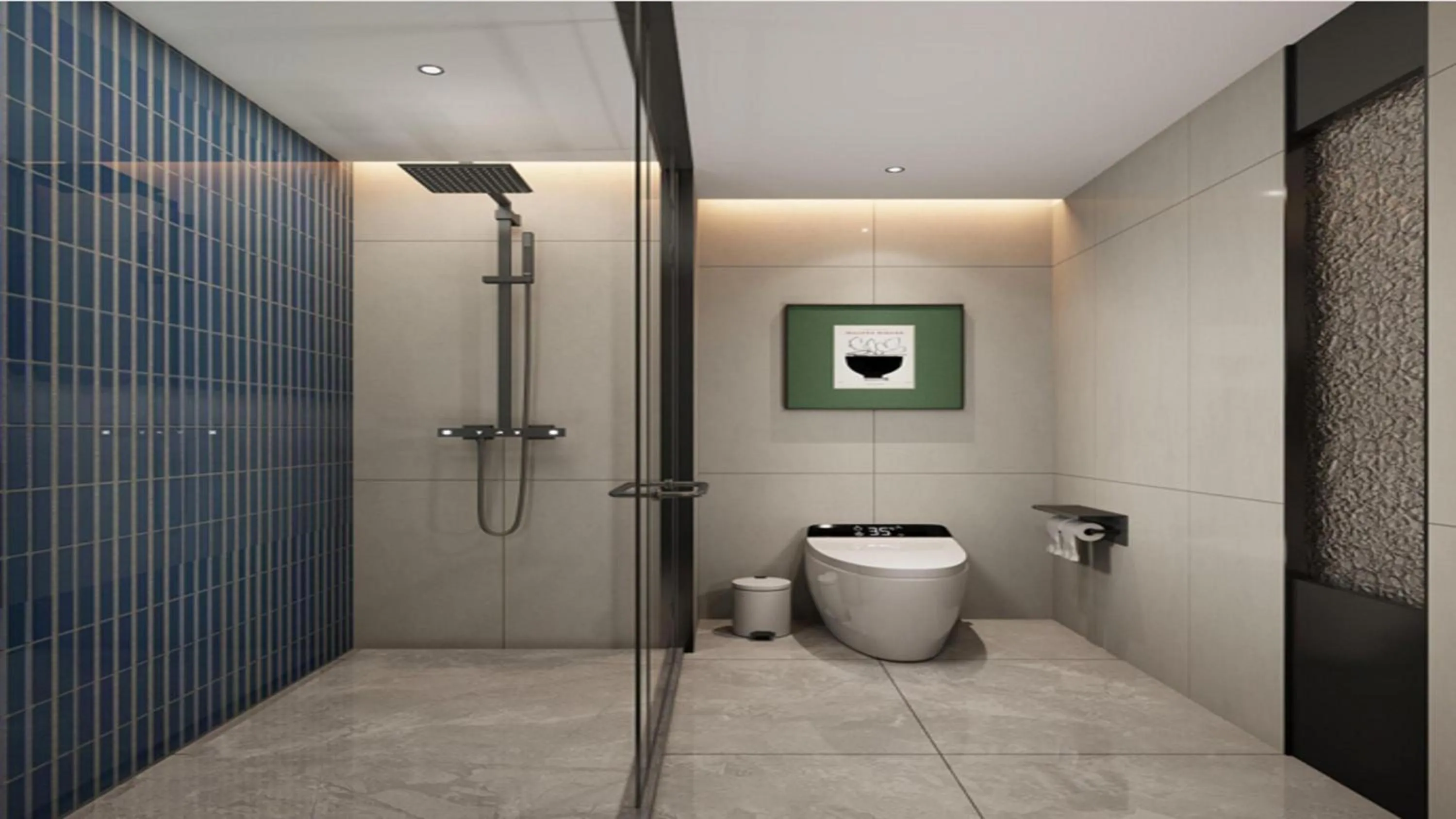 Bathroom in Holiday Inn Express Harbin Central Avenue by IHG