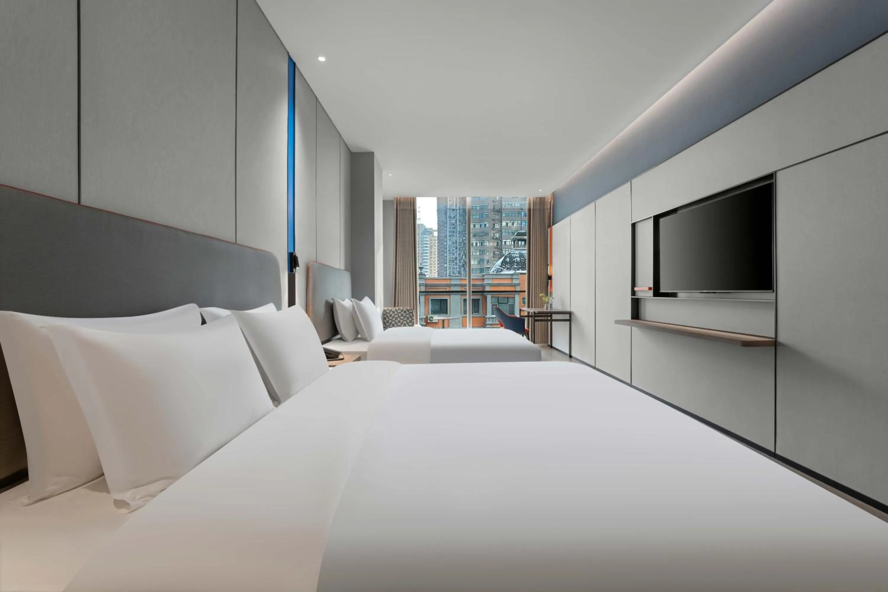 Bed in Holiday Inn Express Harbin Central Avenue by IHG