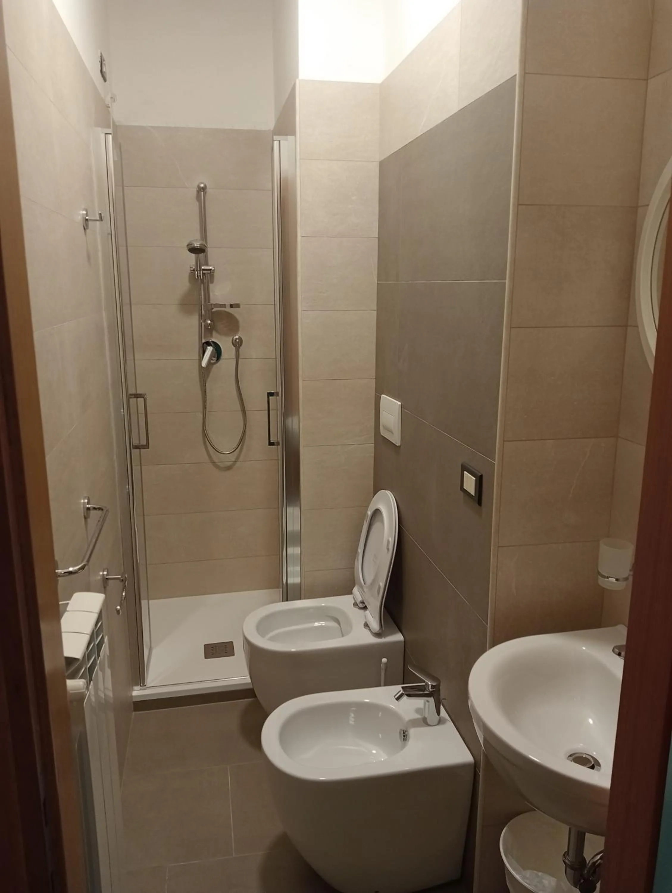 Shower in Hotel Bel Mare