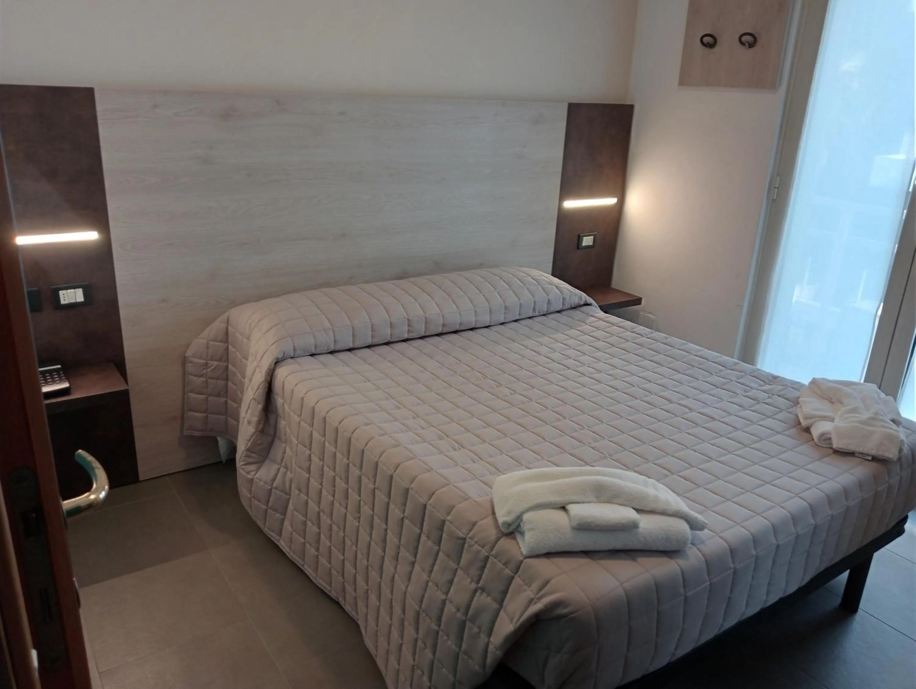 Bed in Hotel Bel Mare