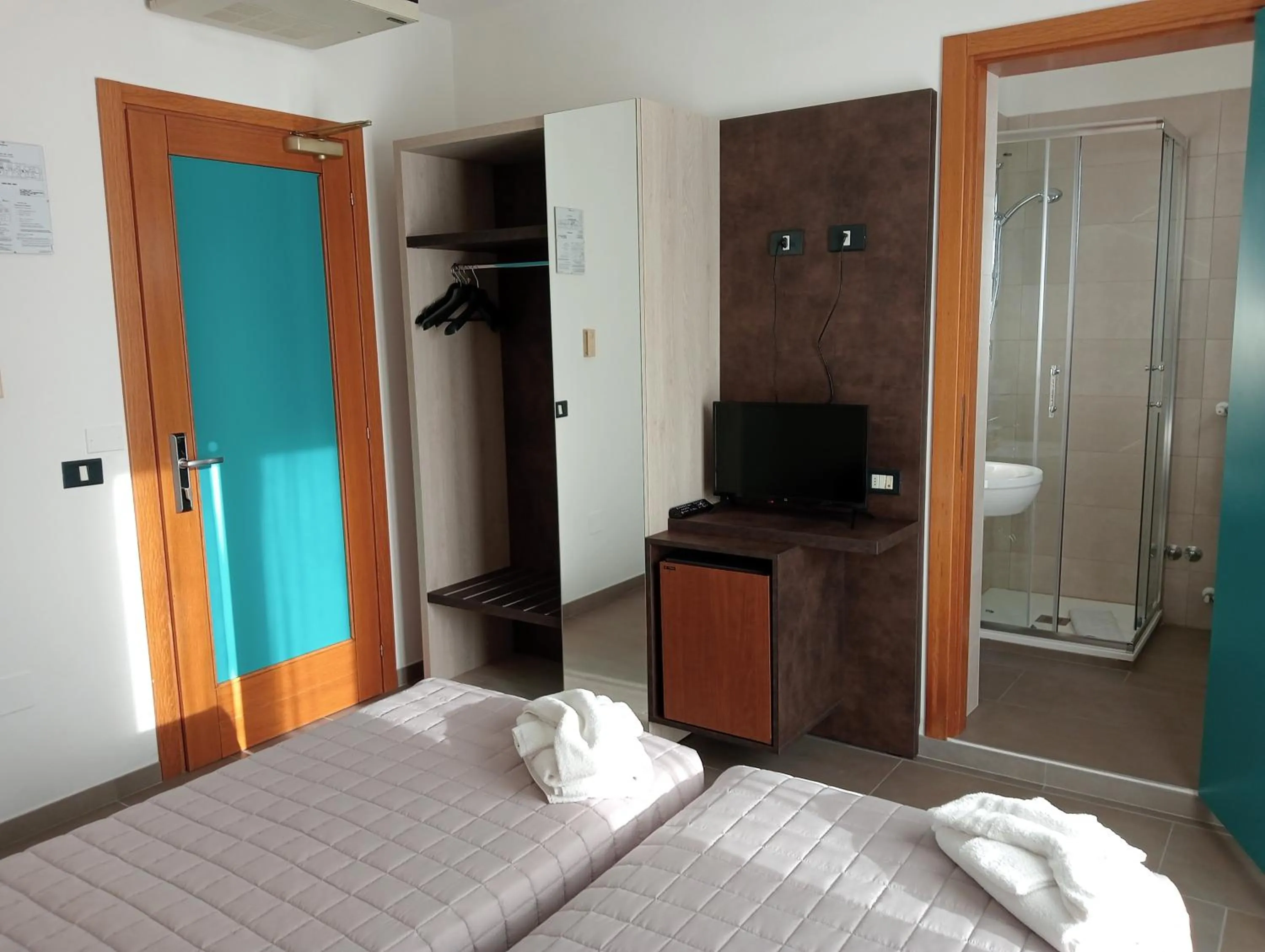 Bed in Hotel Bel Mare