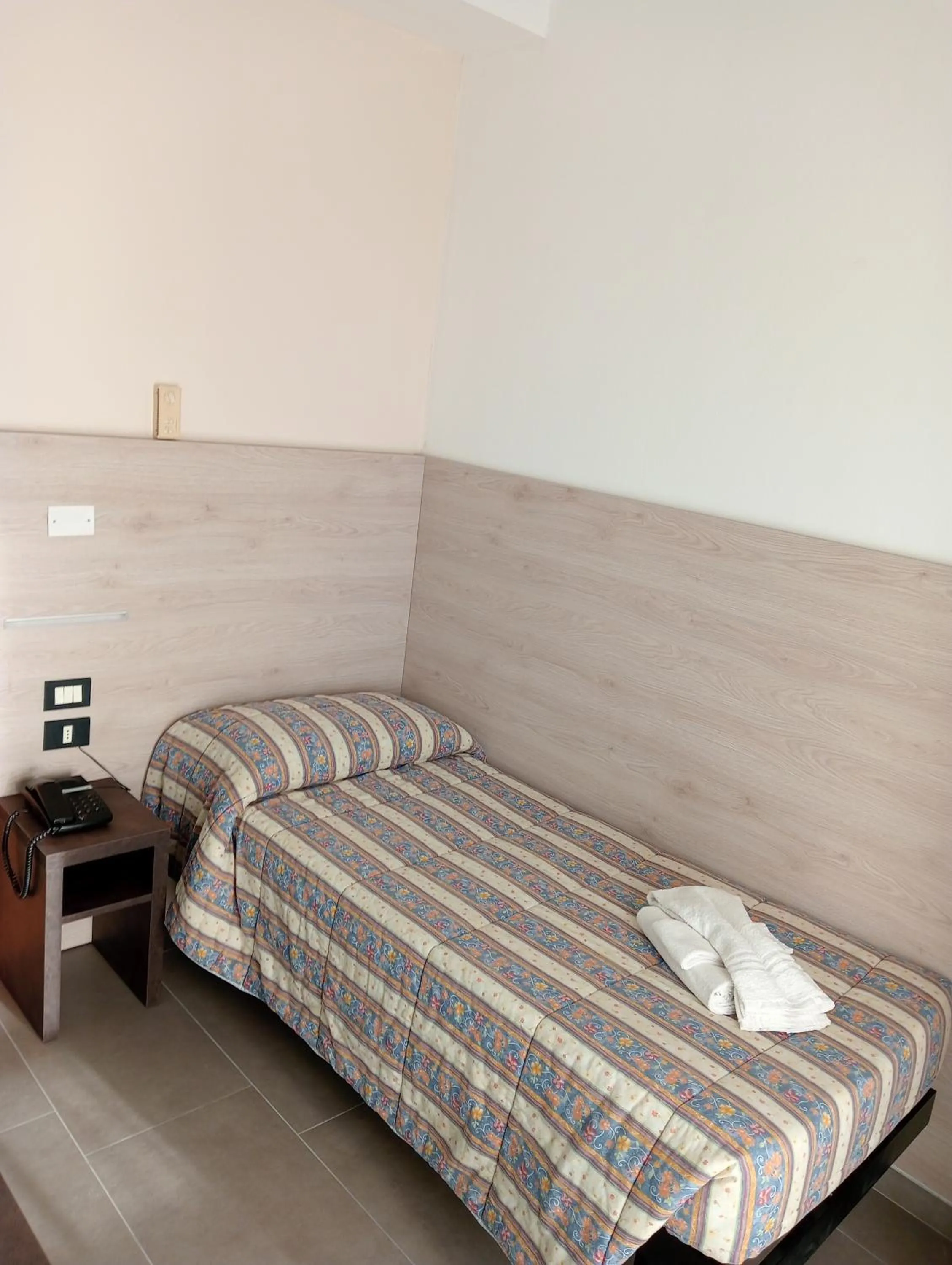 Bed in Hotel Bel Mare