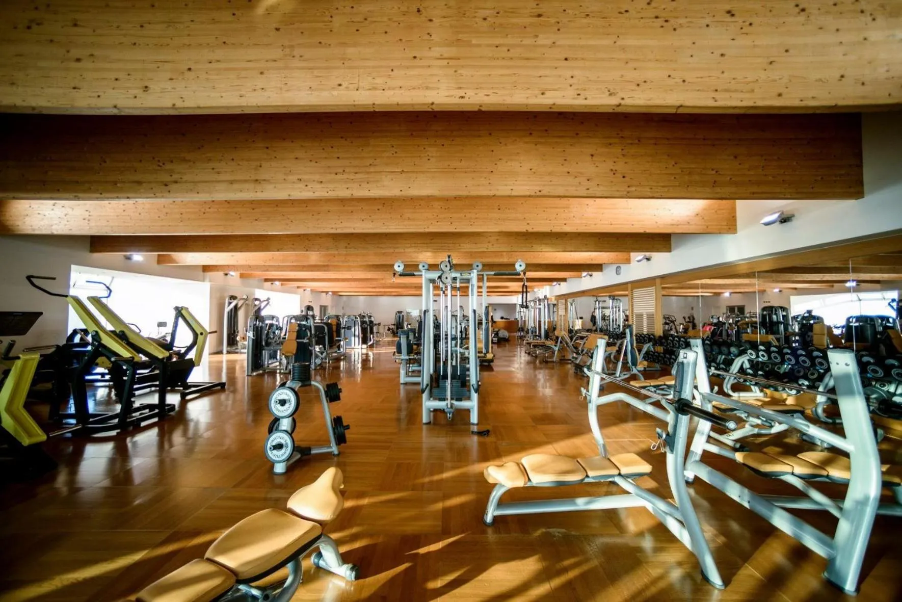Fitness centre/facilities in Hotel Diamante
