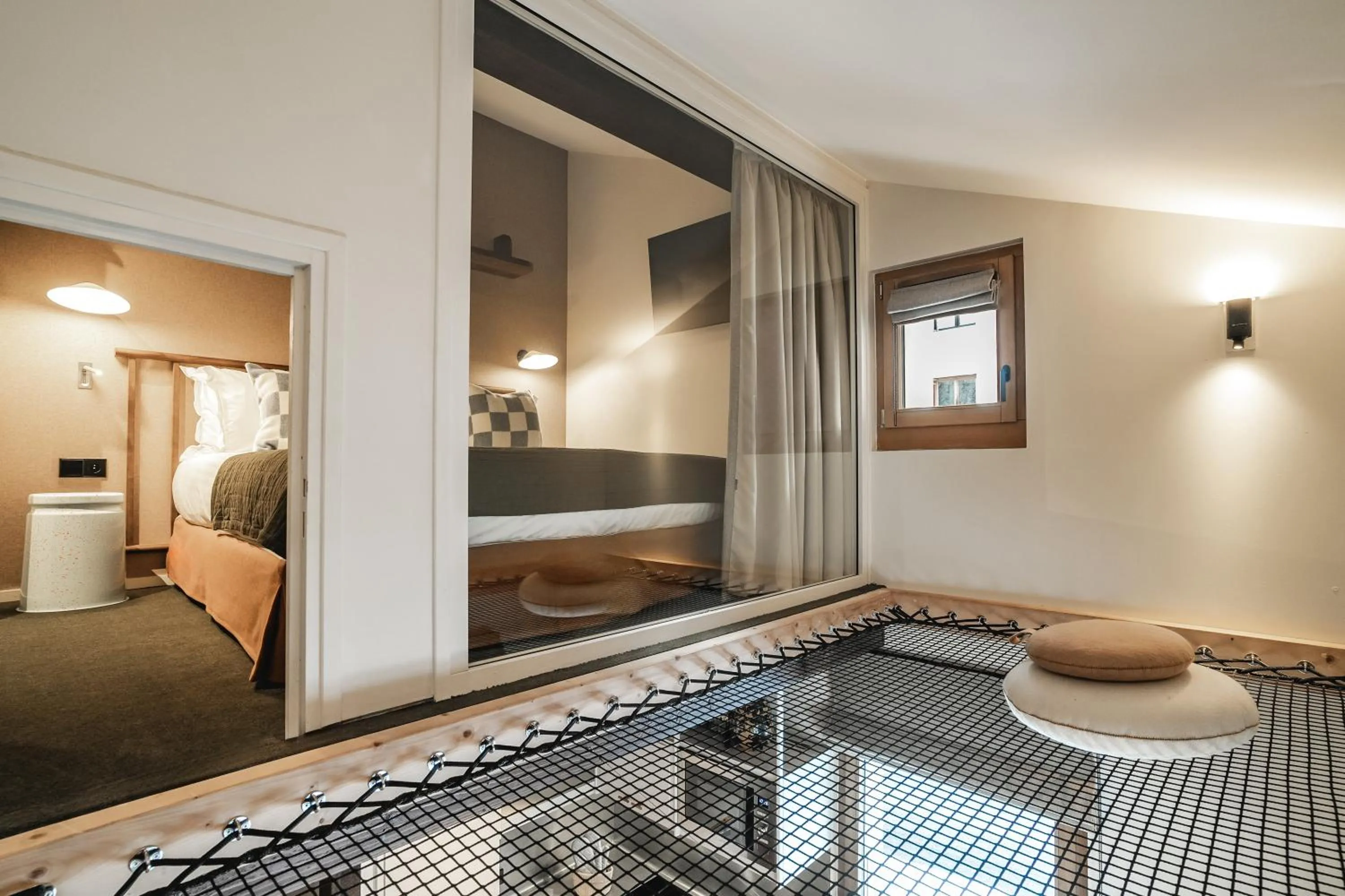 Bed in Appartements de l'Héliopic