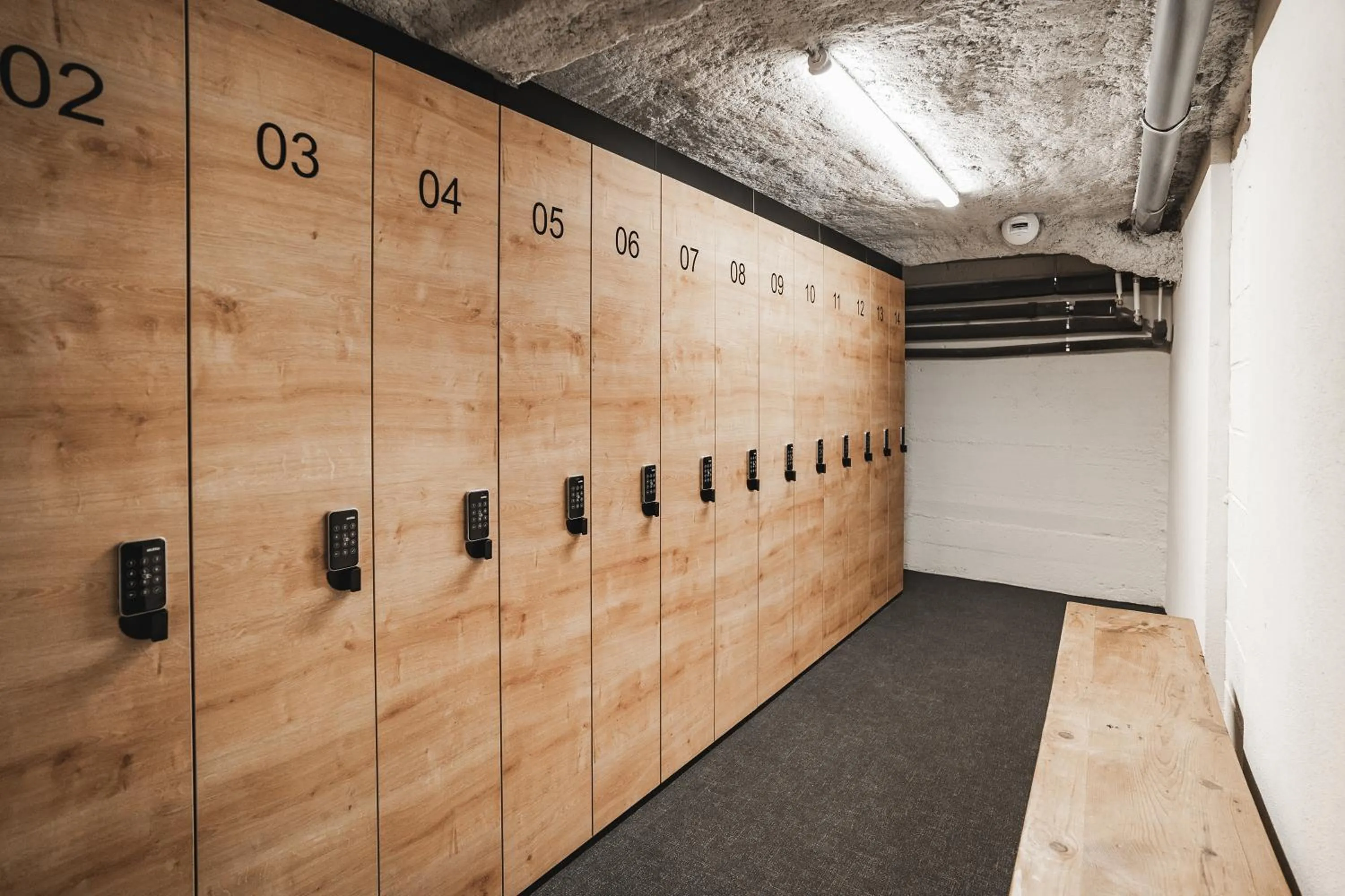 locker in Appartements de l'Héliopic
