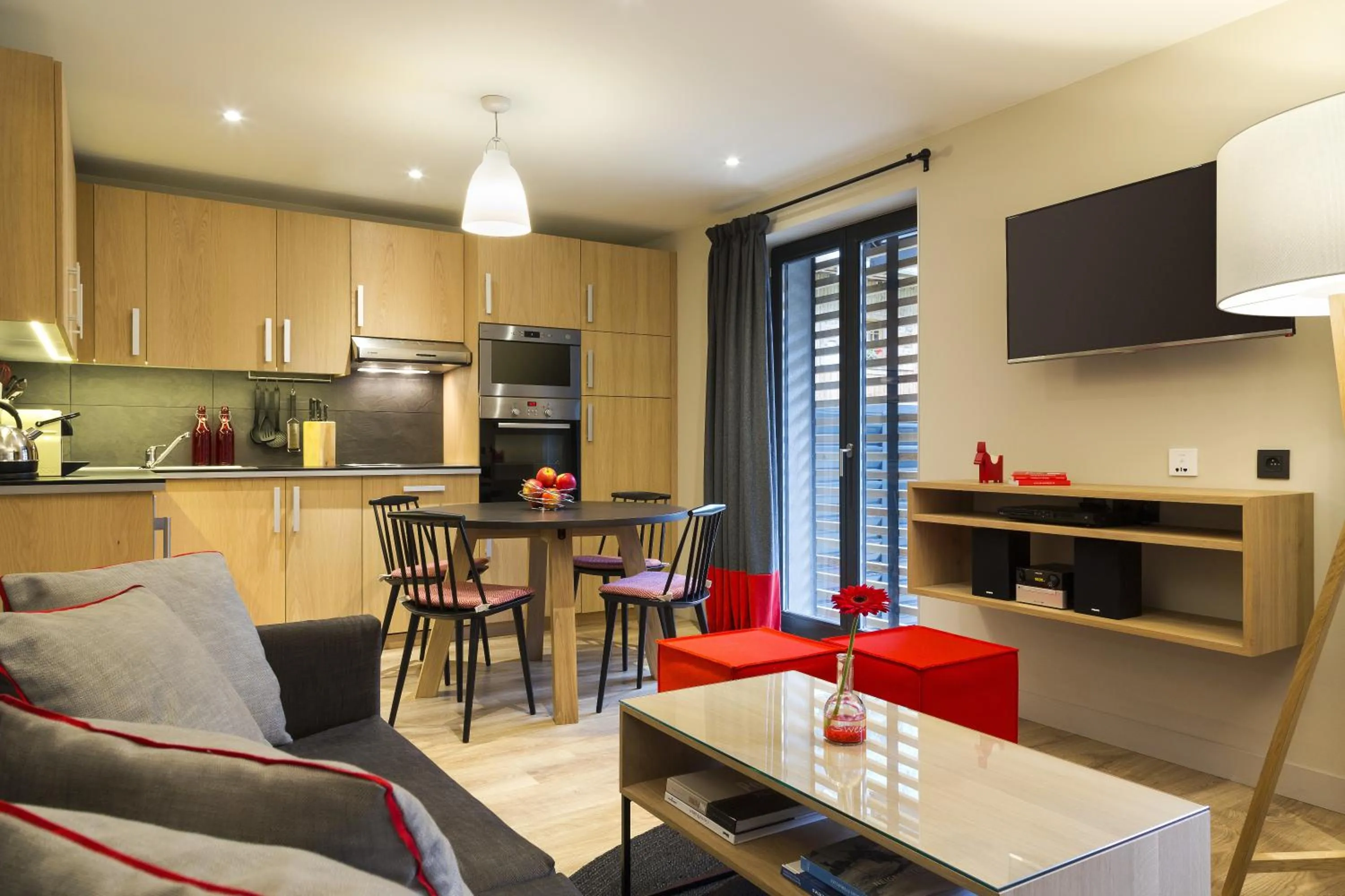 TV and multimedia in Appartements de l'Héliopic