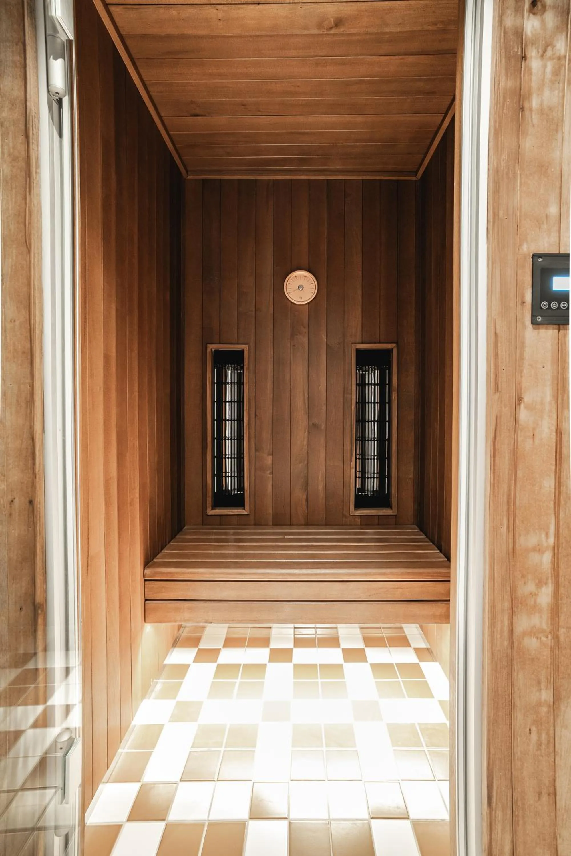 Sauna in Appartements de l'Héliopic