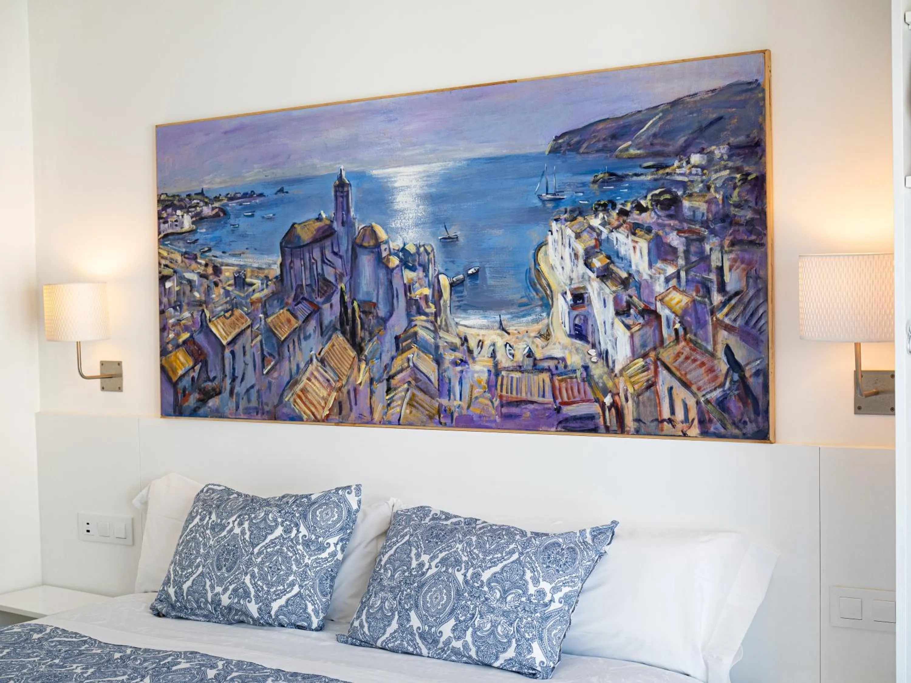 Decorative detail in Hostal Marina Cadaqués