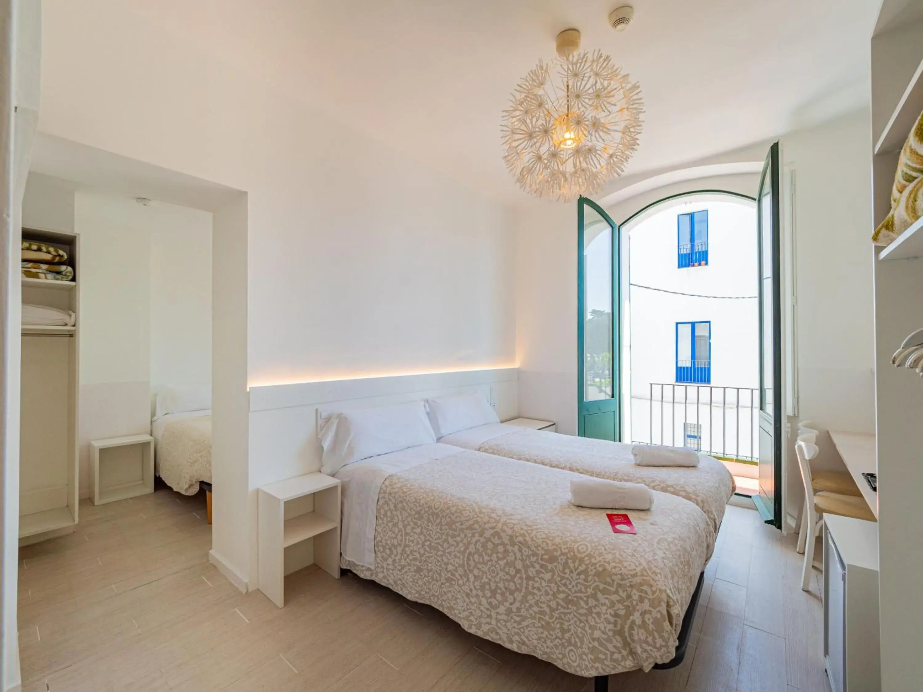 Family Room with Side Sea View in Hostal Marina Cadaqués Family Room with Side Sea View in Hostal Marina Cadaqués