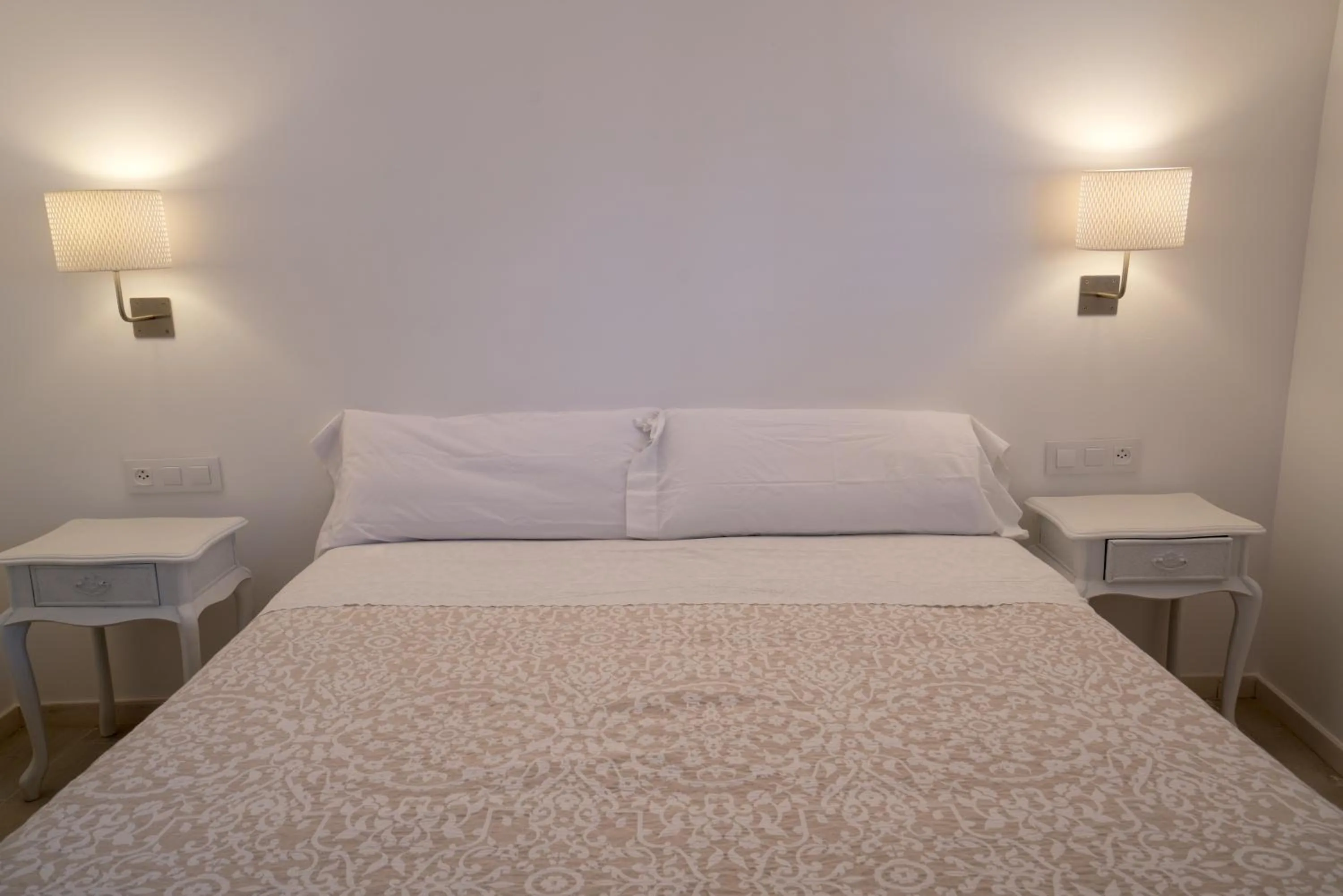 Bed in Hostal Marina Cadaqués