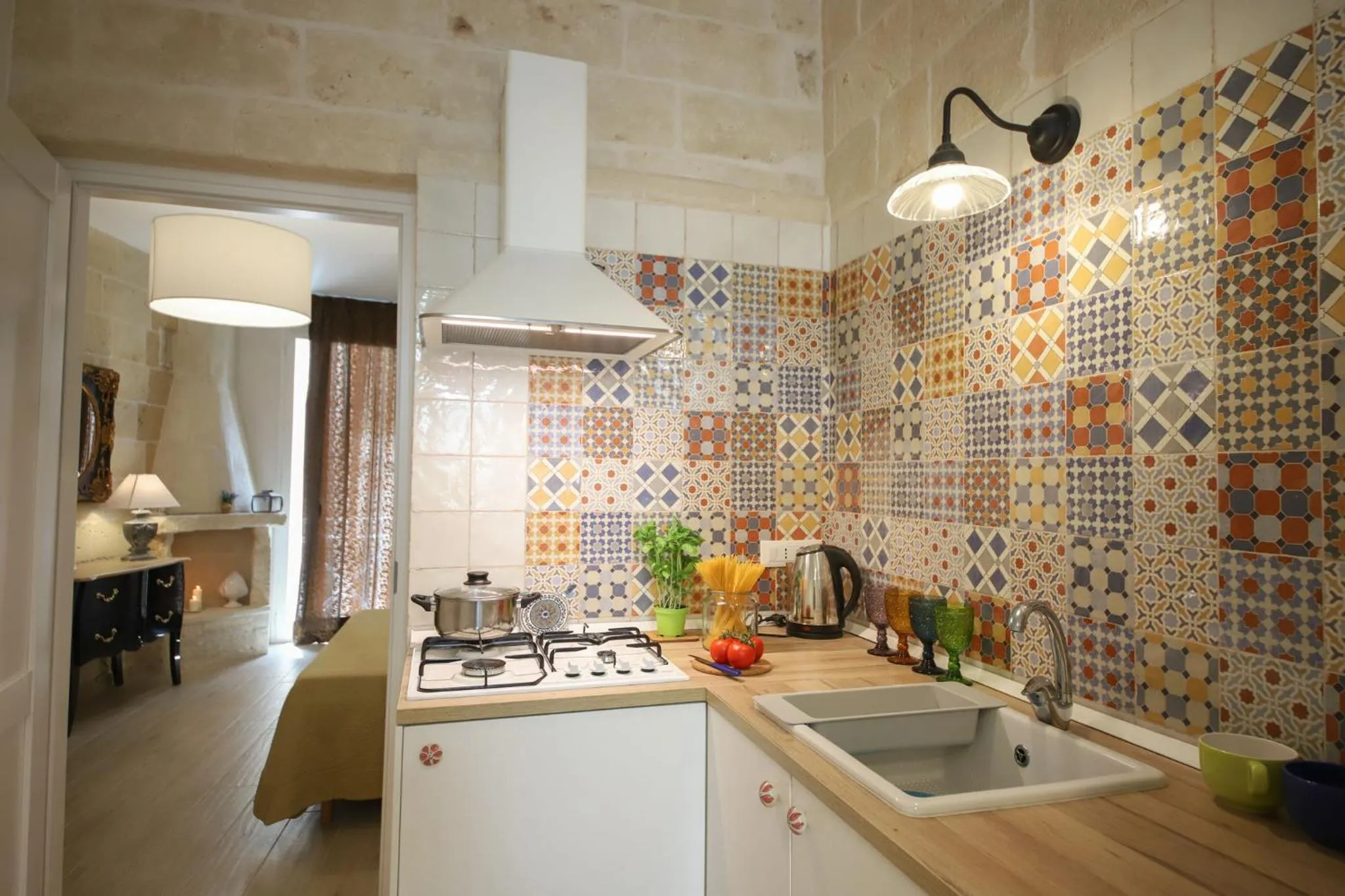 Dining area in HolidayMonopoli