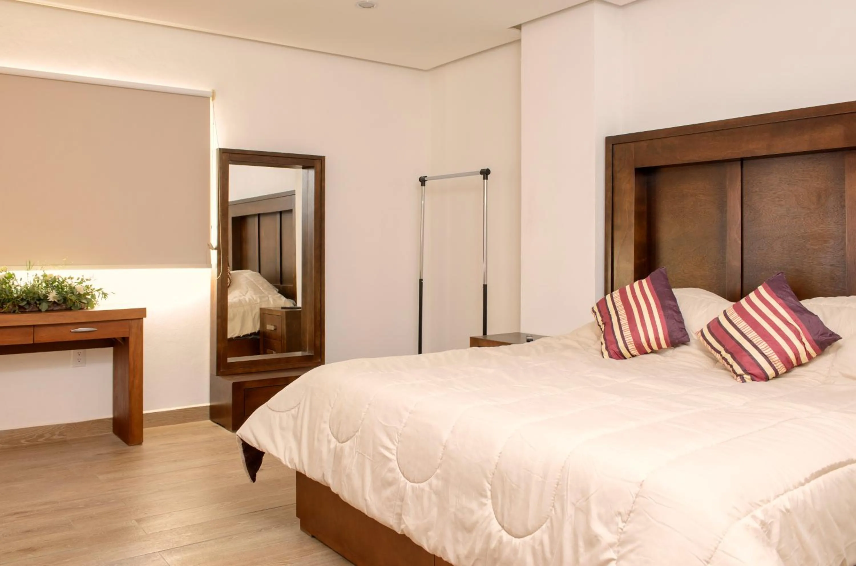 Photo of the whole room, Bed in MC HOTEL Saldarriaga Querétaro