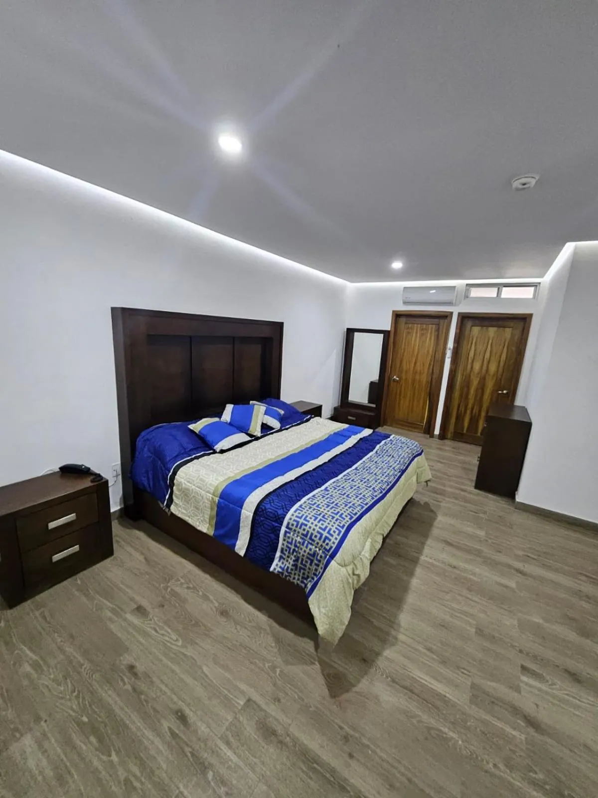 Bed in MC HOTEL Saldarriaga Querétaro