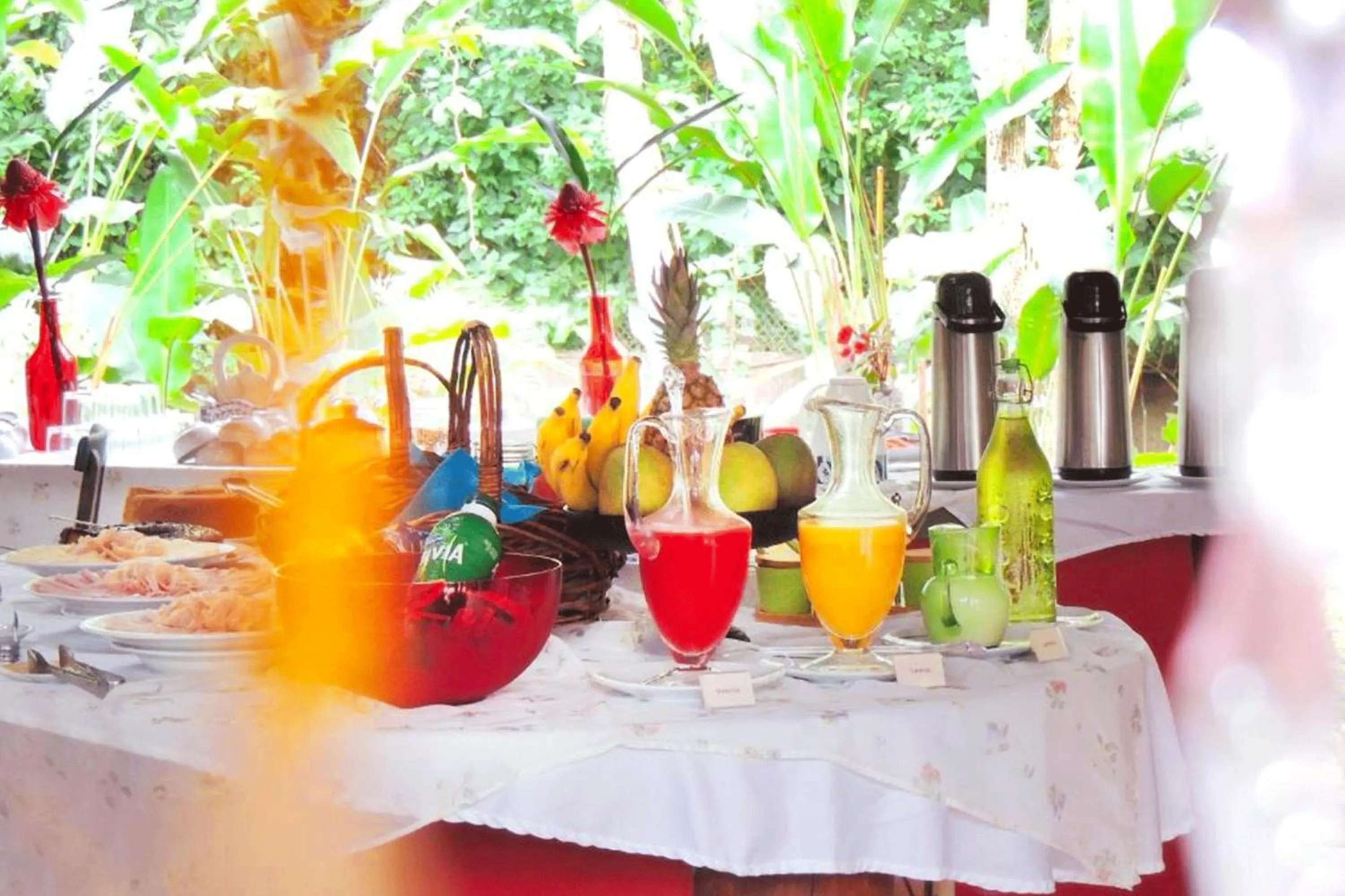 Breakfast in Smart Hotel Pousada Reserva Camburi