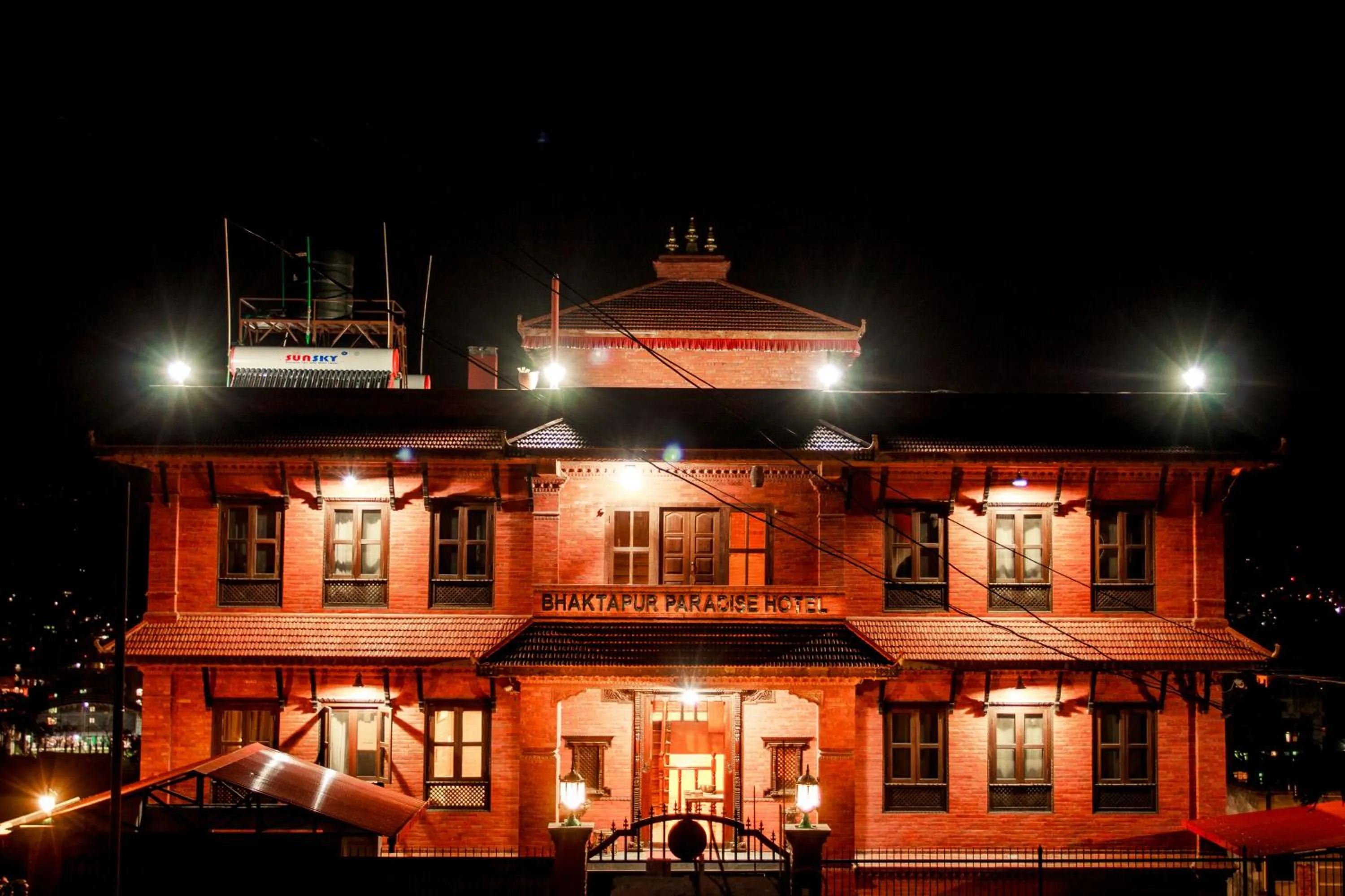 Property building in Bhaktapur Paradise Hotel