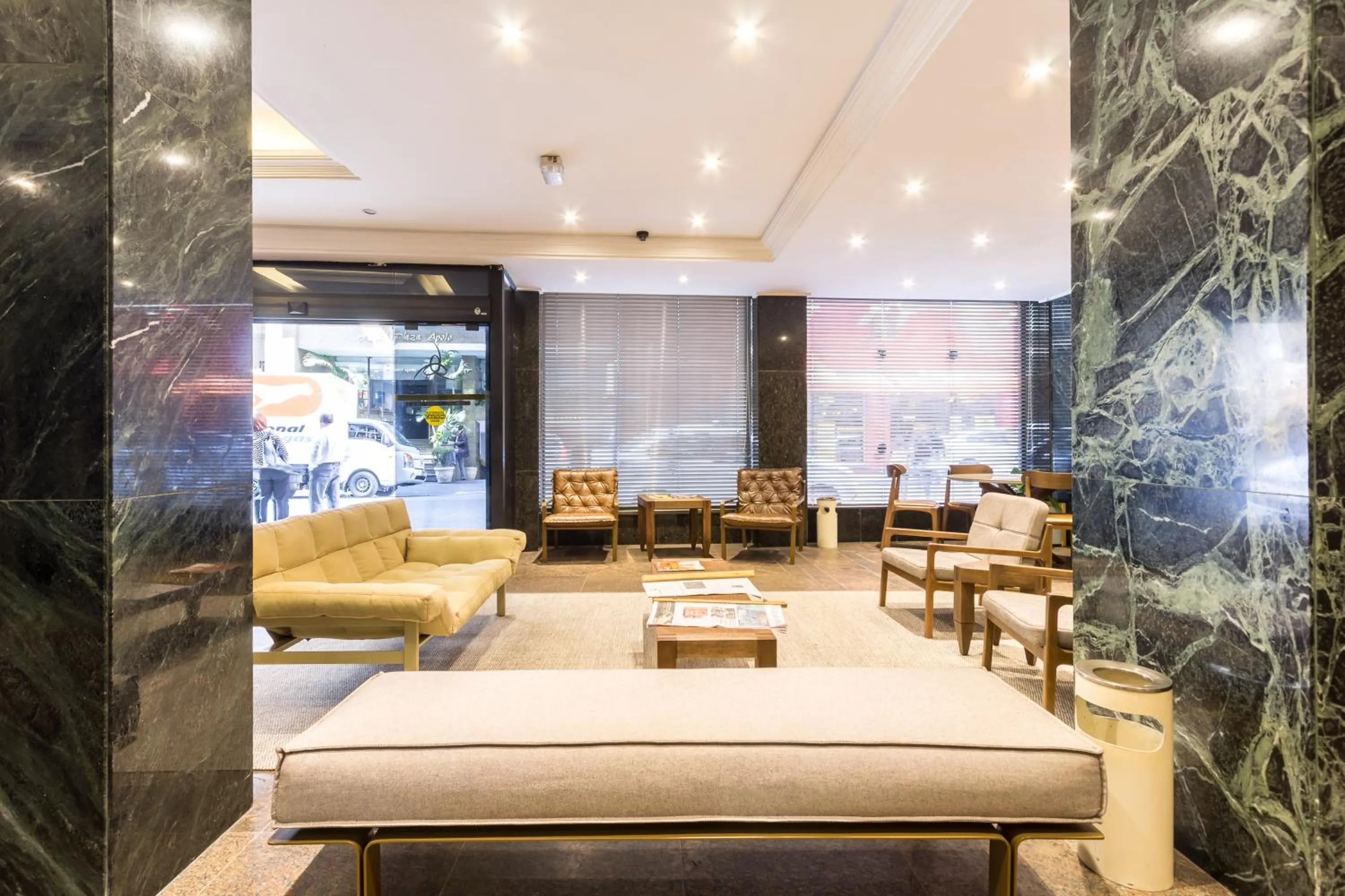 Lobby or reception in Hotel Columbia