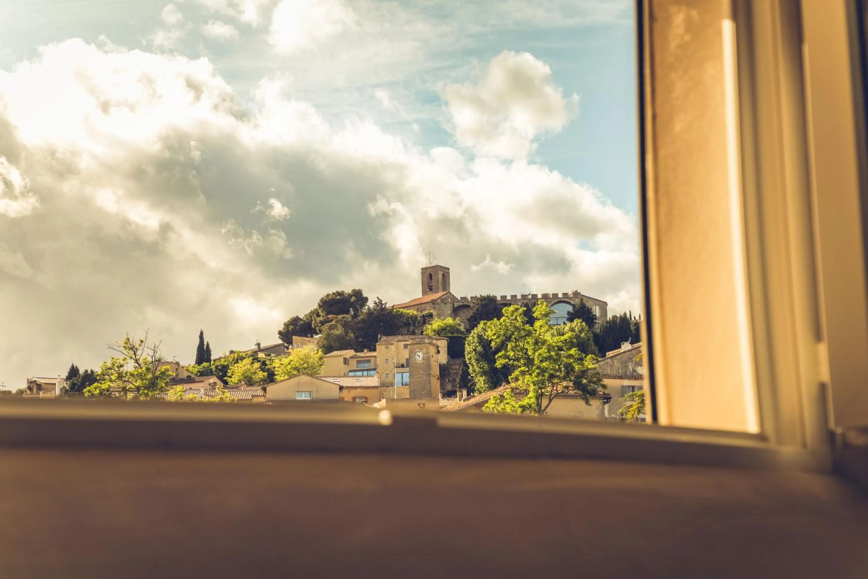 View (from property/room) in CHAMBRES D'HÔTES L'Oréliane en Provence Adults Only