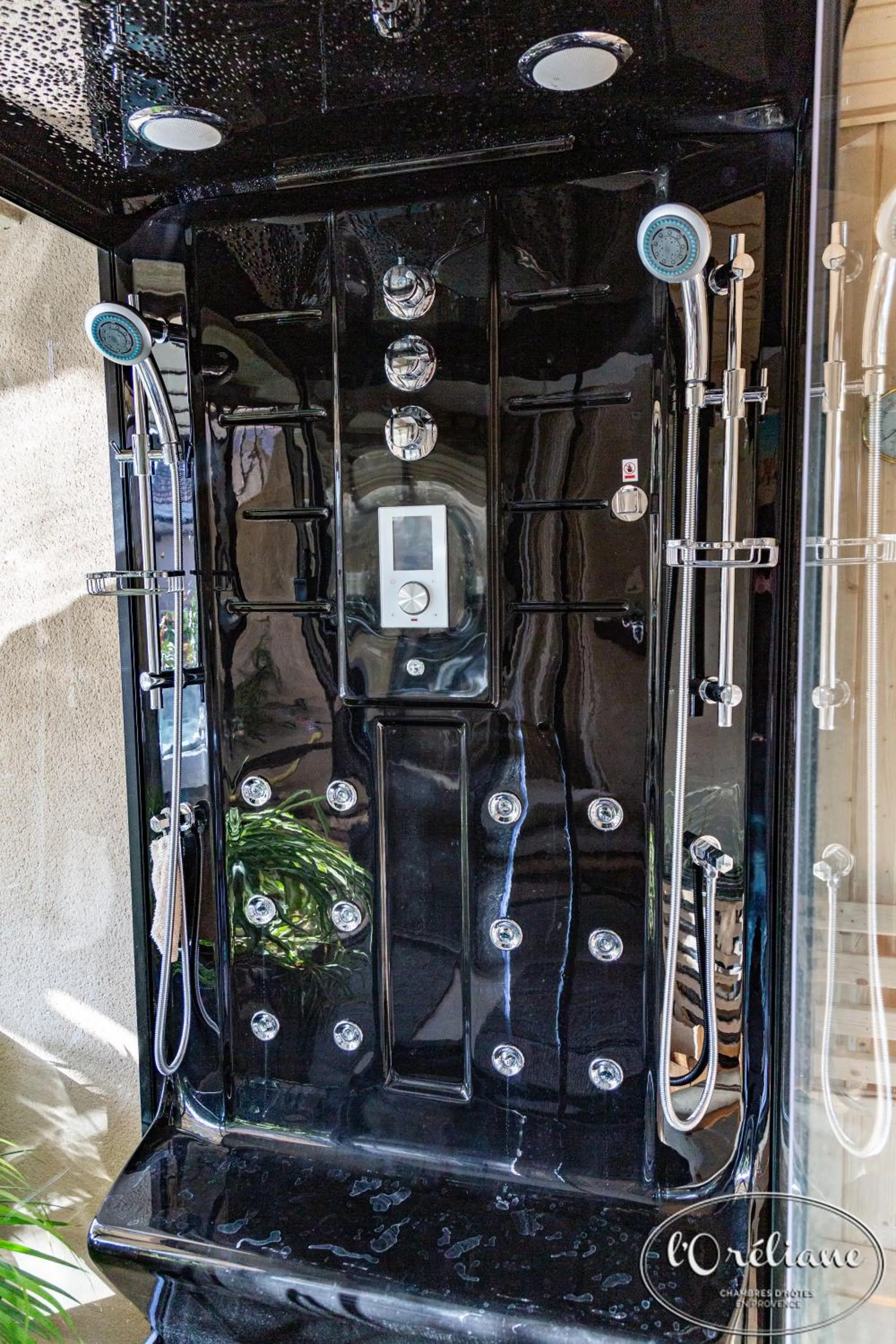 Steam room in CHAMBRES D'HÔTES L'Oréliane en Provence Adults Only