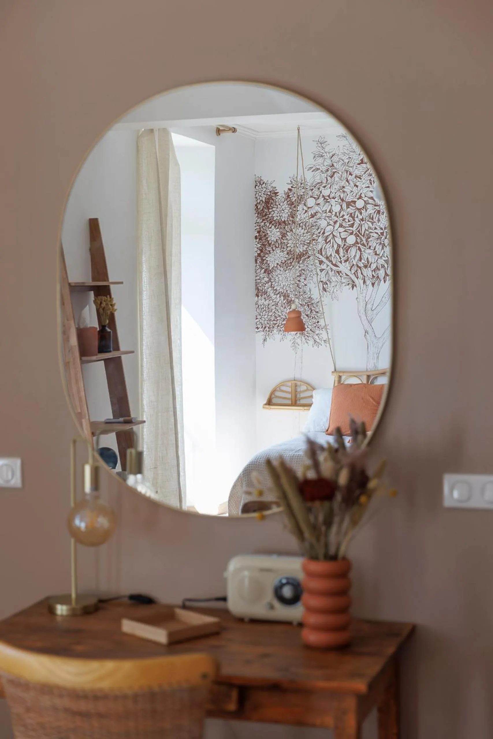 Bedroom in CHAMBRES D'HÔTES L'Oréliane en Provence Adults Only