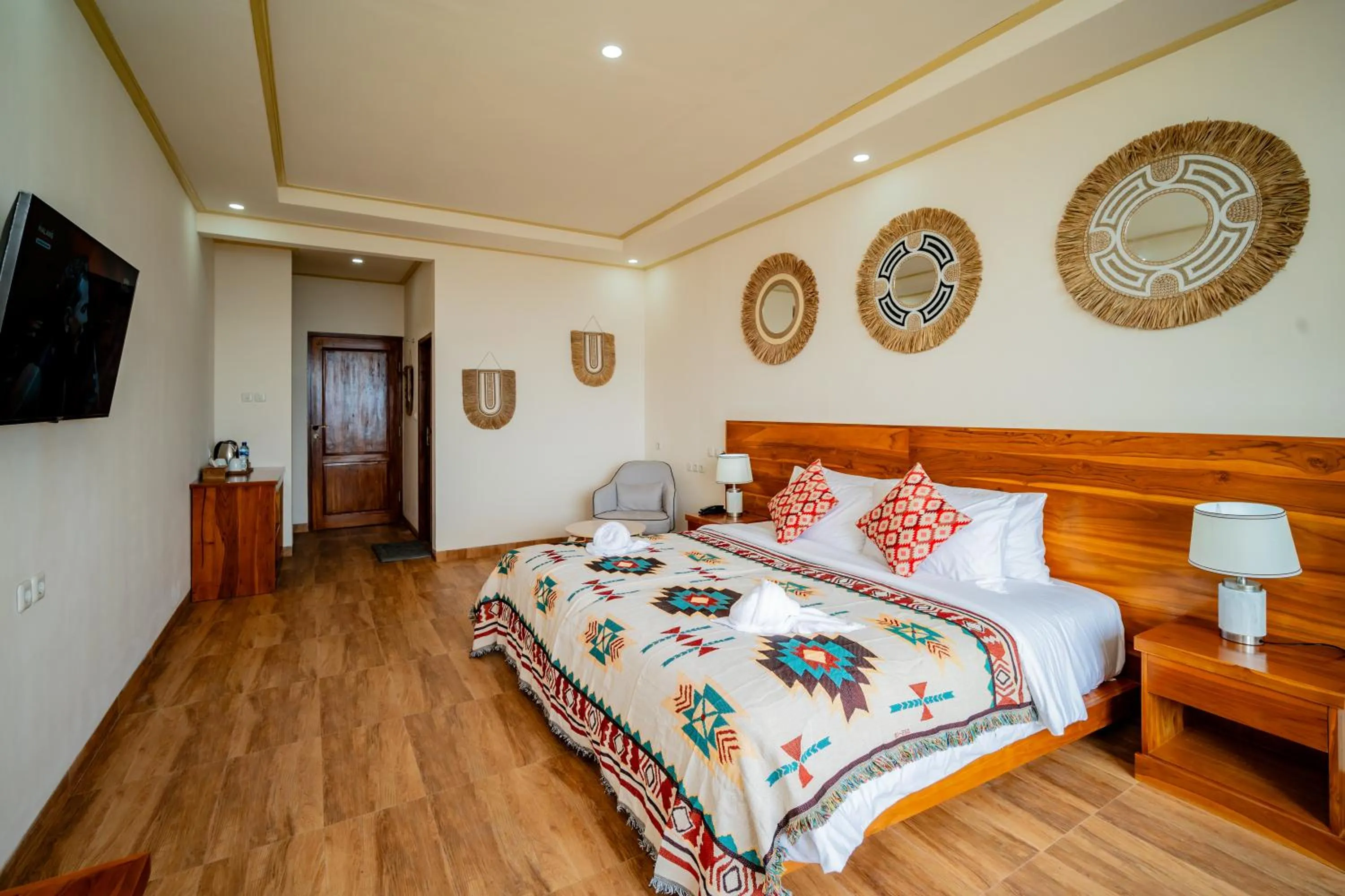 Bedroom, Bed in The Witari Kintamani