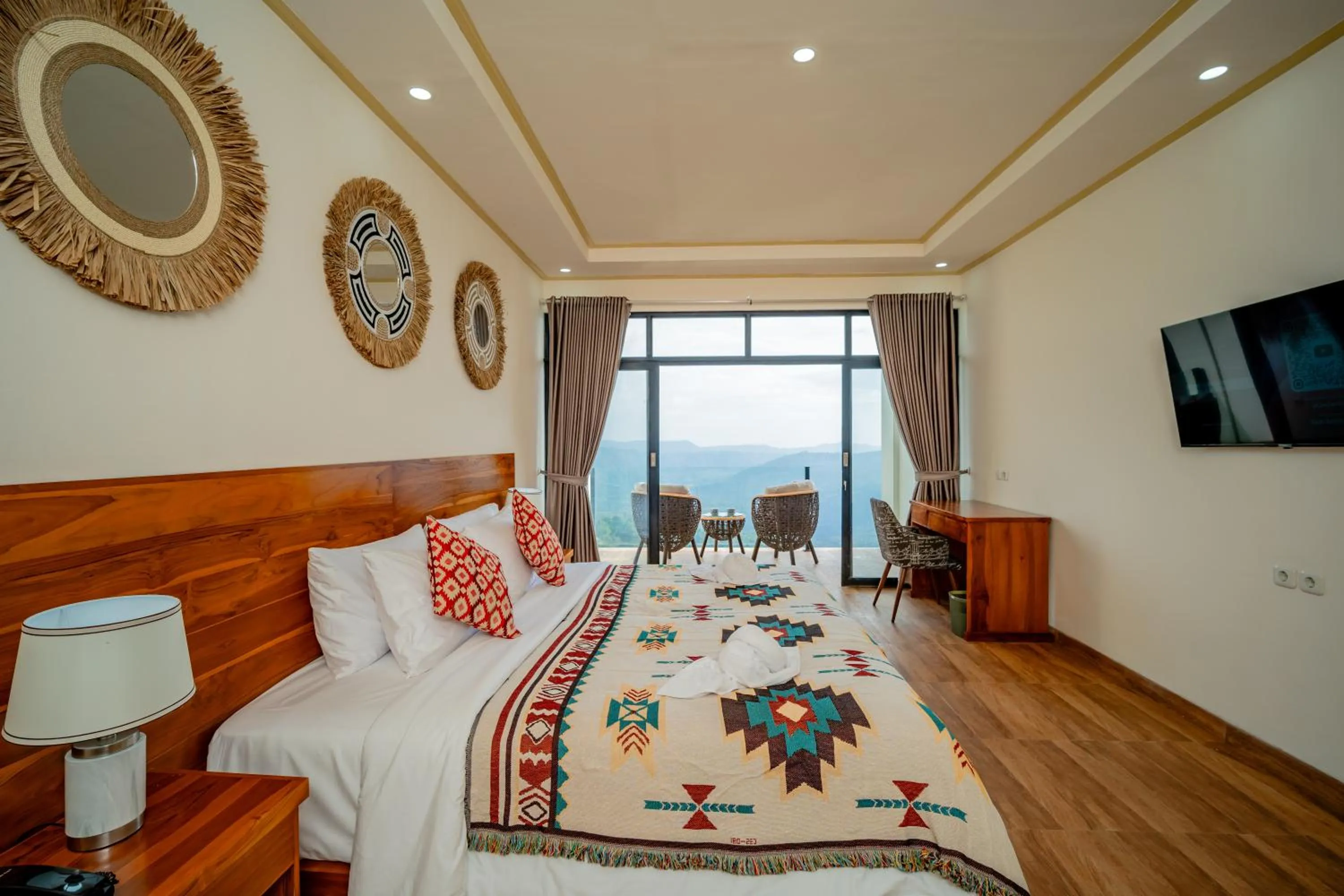 Bedroom, Bed in The Witari Kintamani