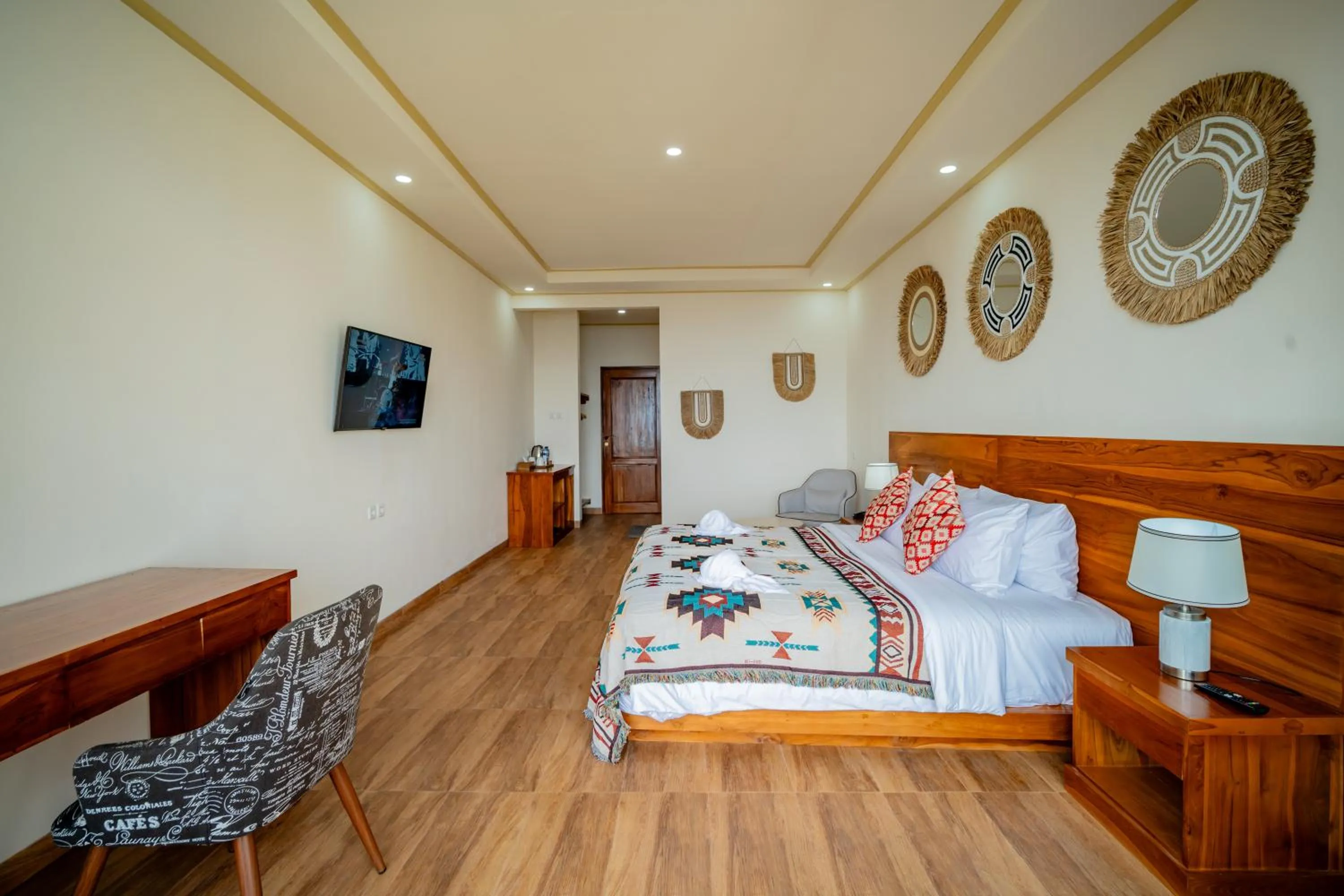 Bedroom, Bed in The Witari Kintamani