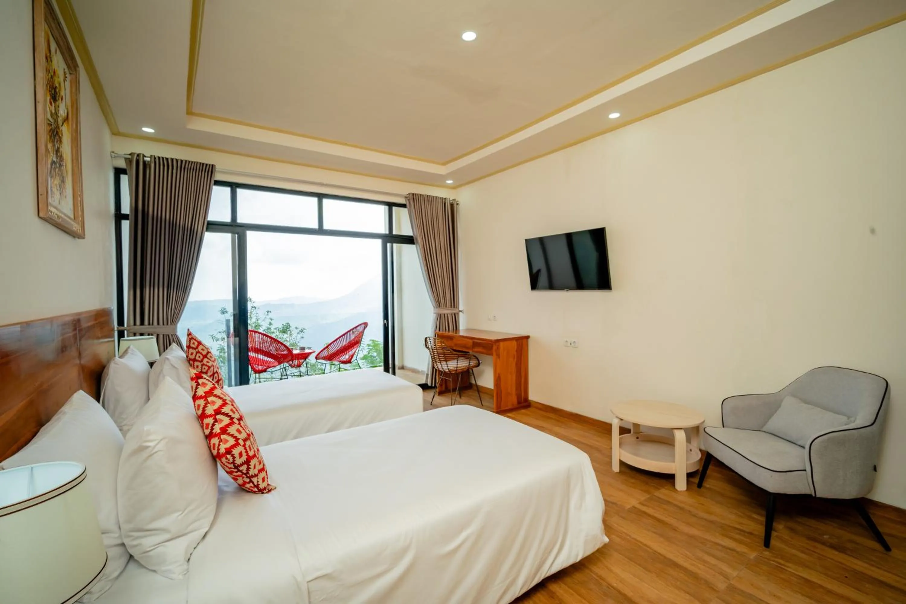 Photo of the whole room, Bed in The Witari Kintamani