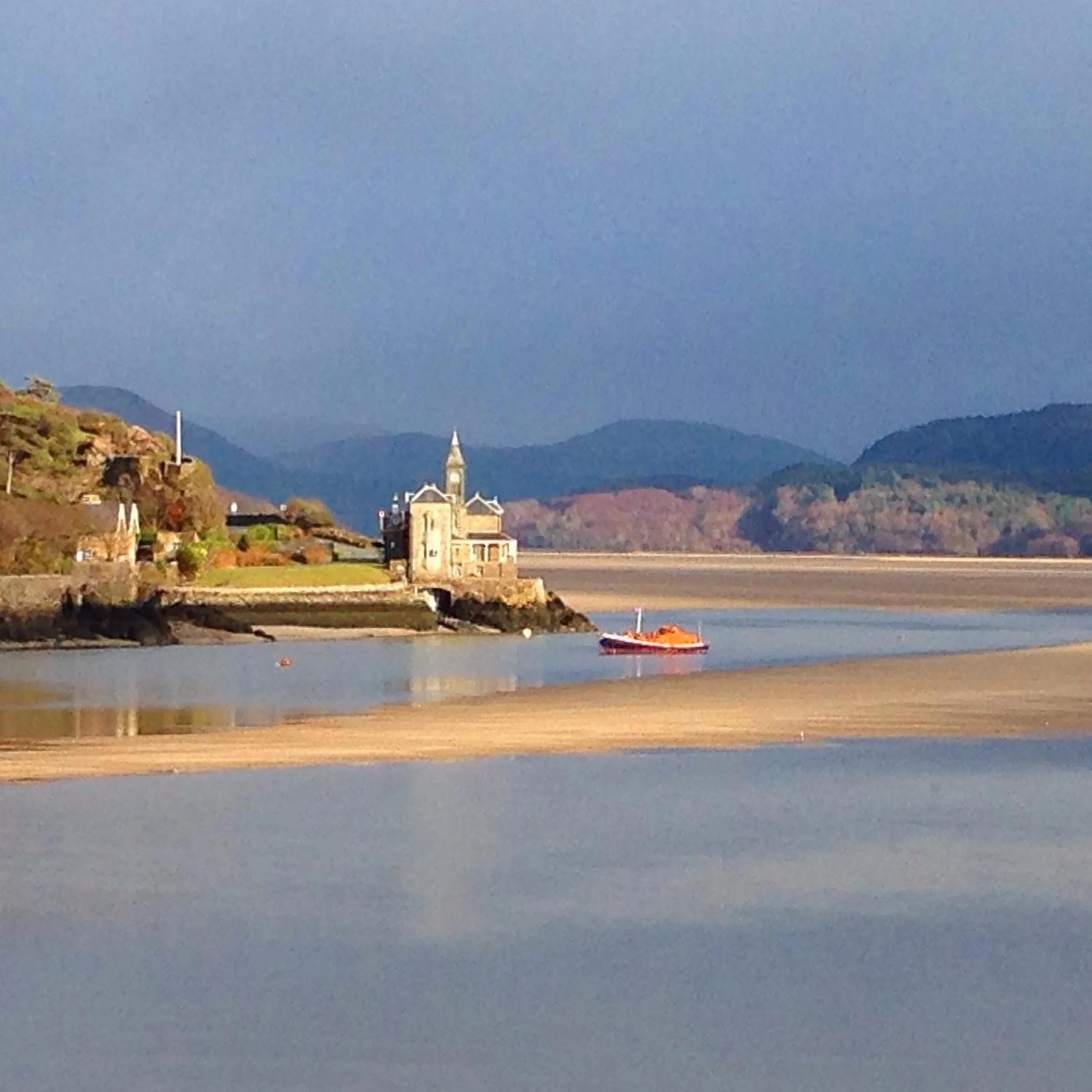 Nearby landmark in Bryn Teg Barn