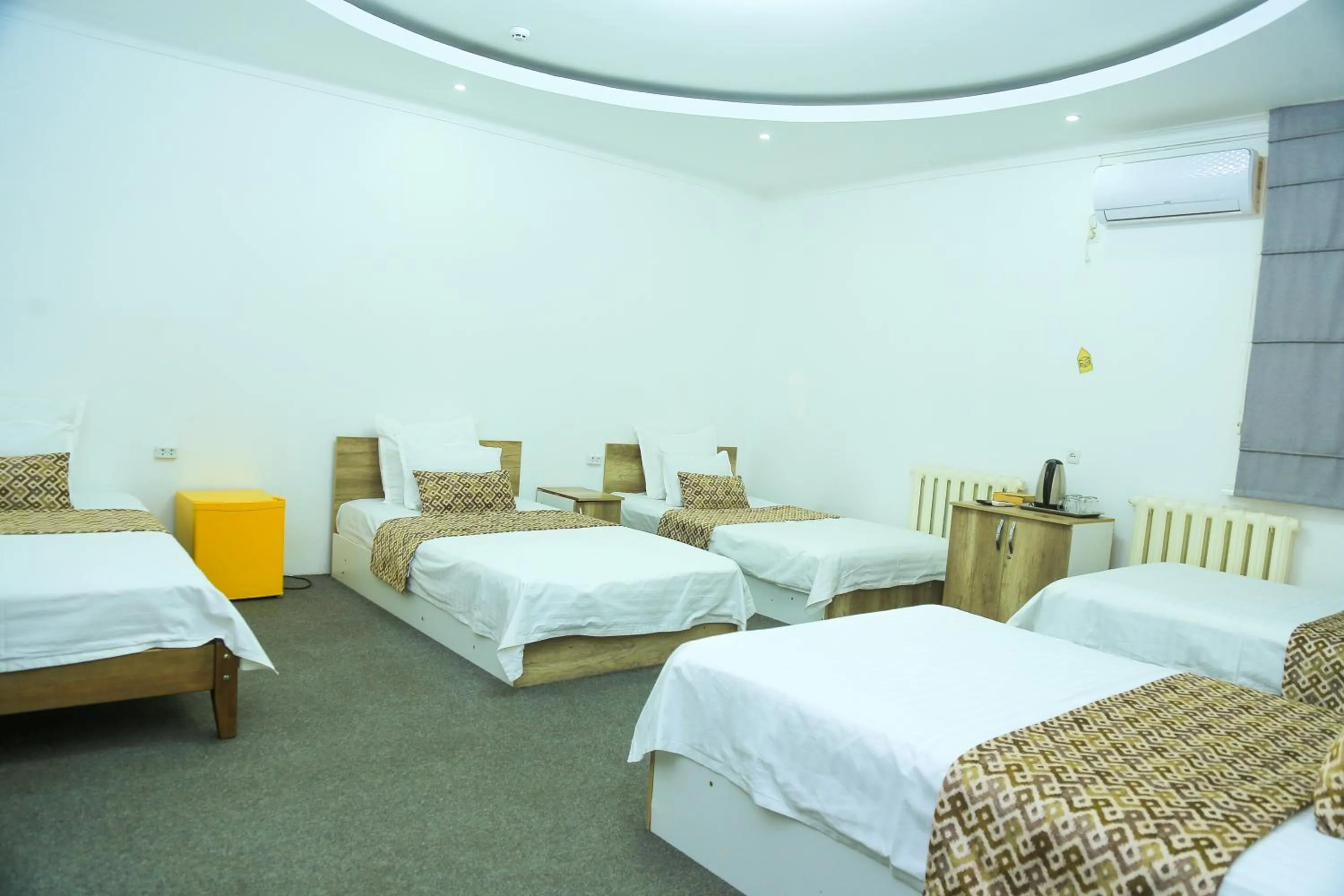 Bed in ART SAMARQAND hotel