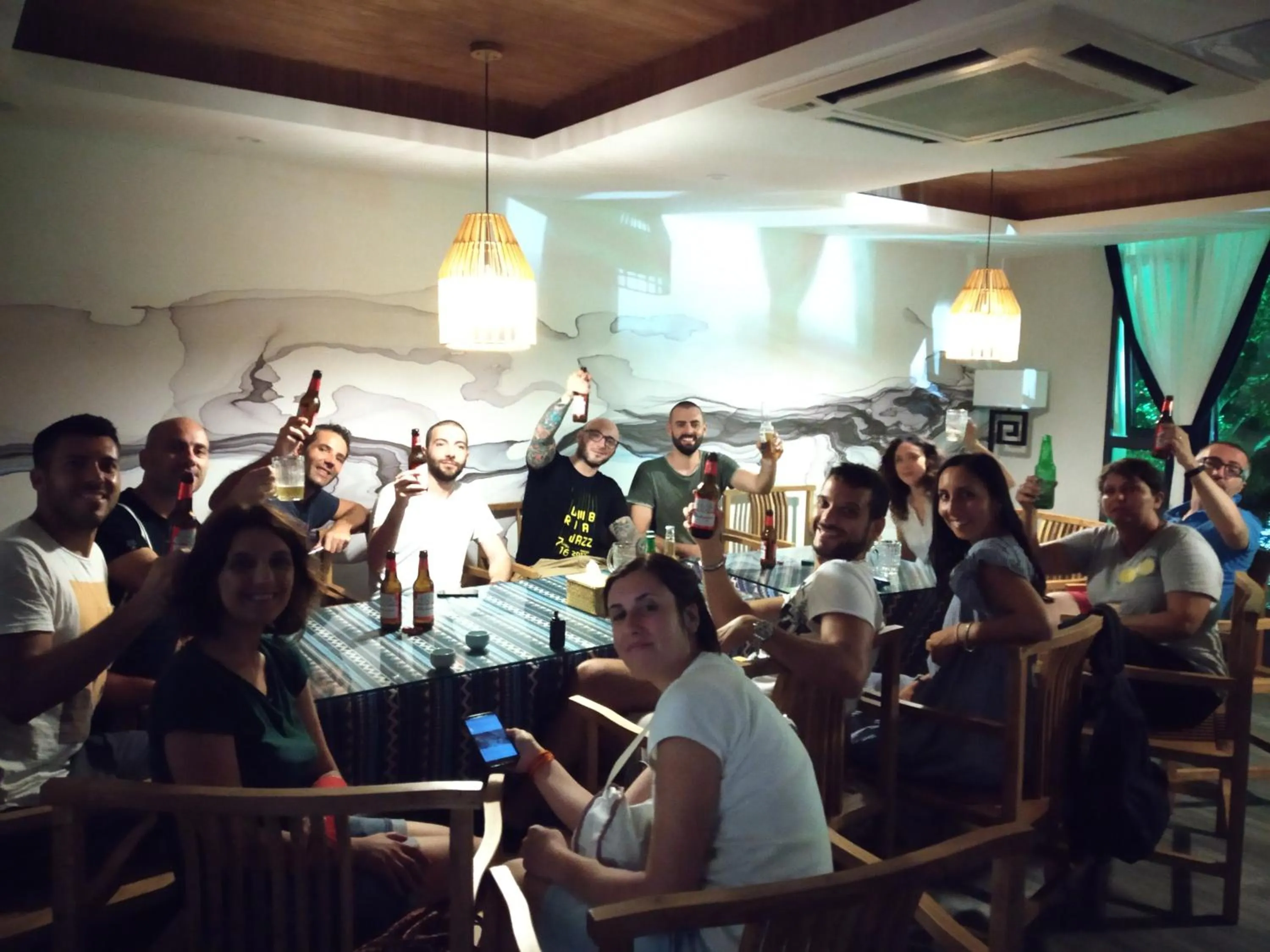 Lounge or bar in Riverside Inn Guilin Central