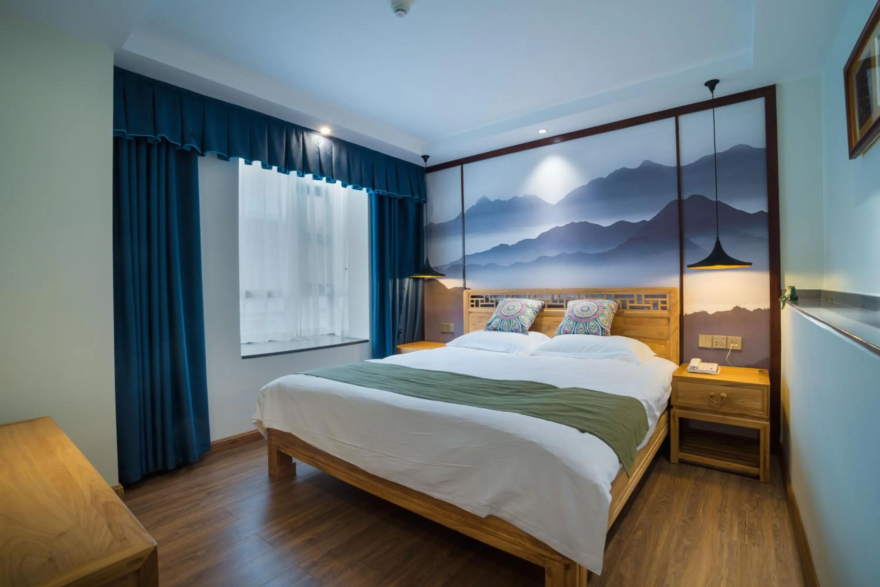 Bedroom, Bed in Riverside Inn Guilin Central