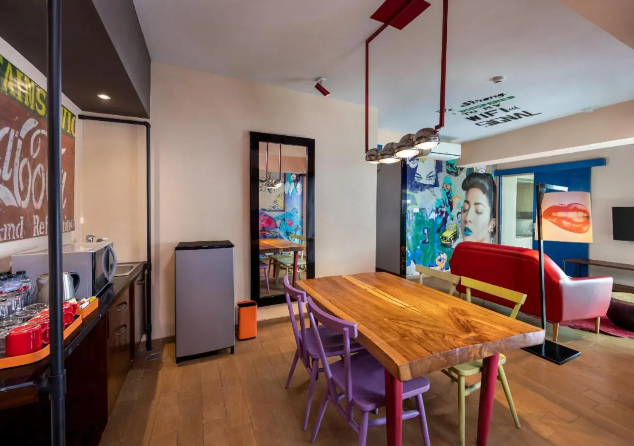 Living room in Viva Dash Hotel Seminyak