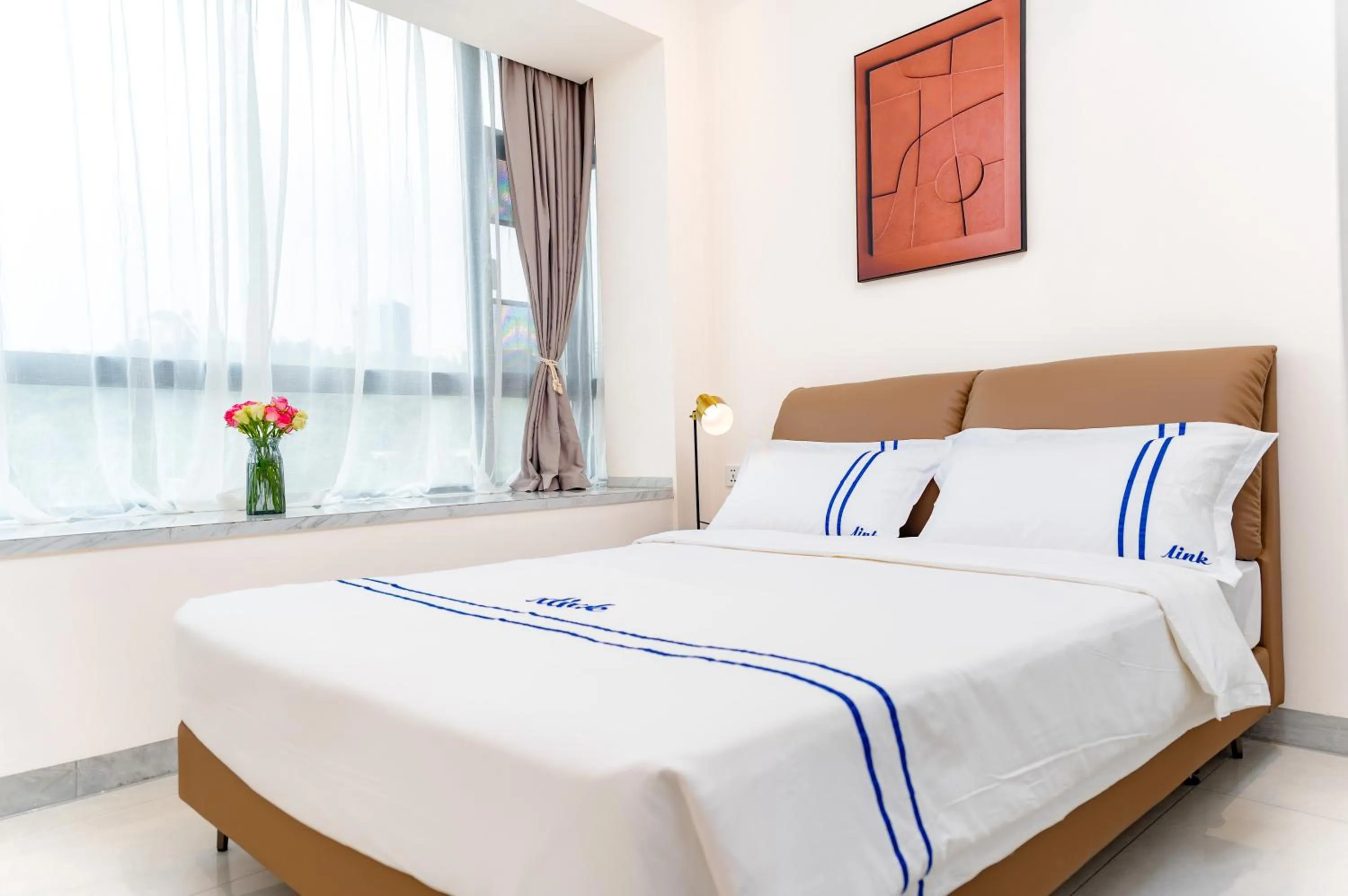 Bed in Greenland Apartment by Link