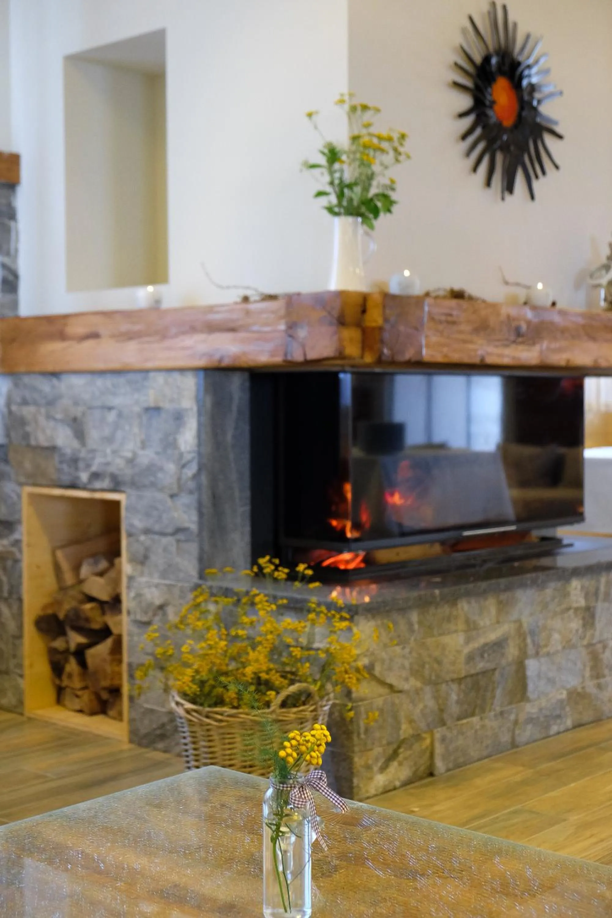 Decorative detail in Hotel Natura