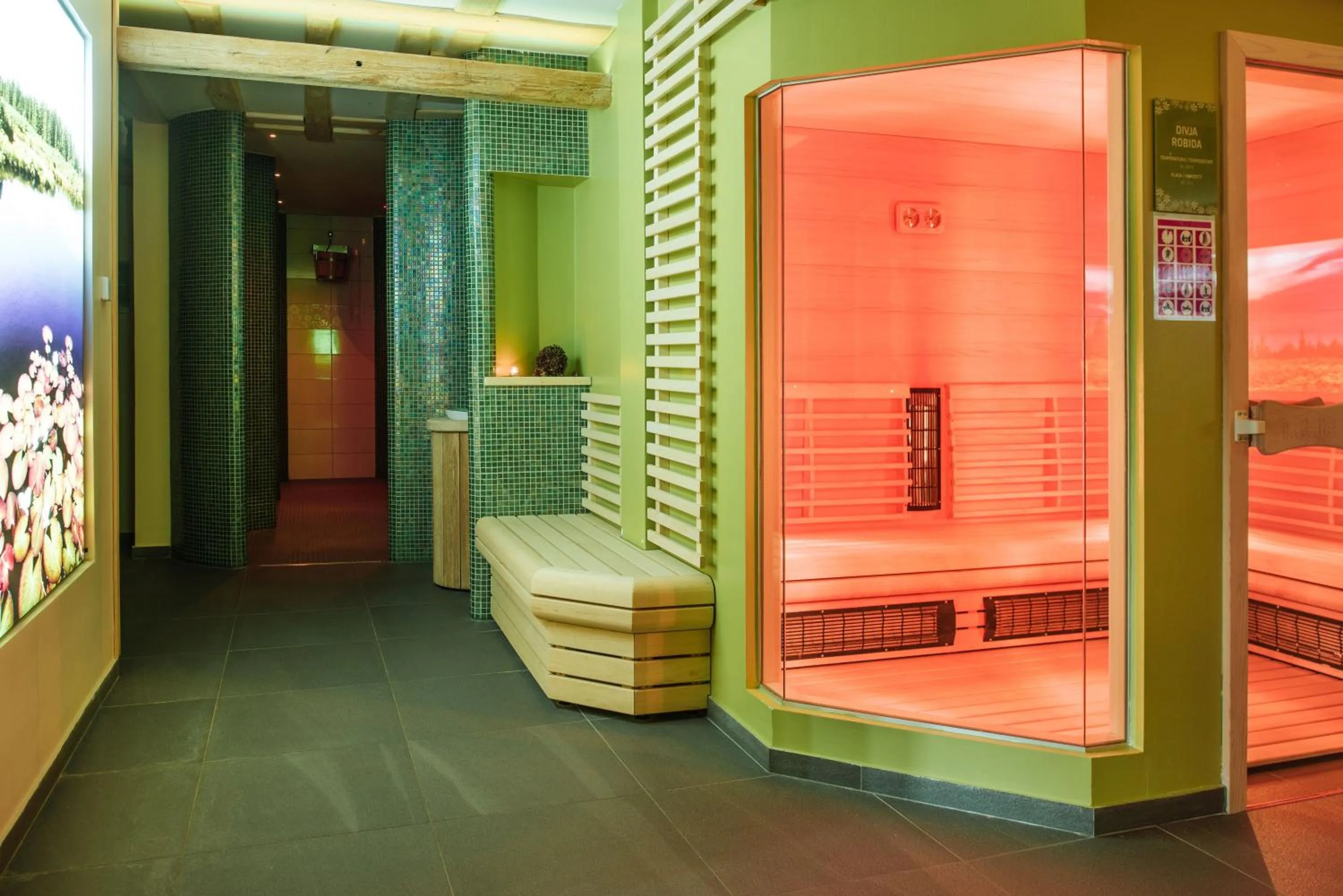 Aqua park in Hotel Natura