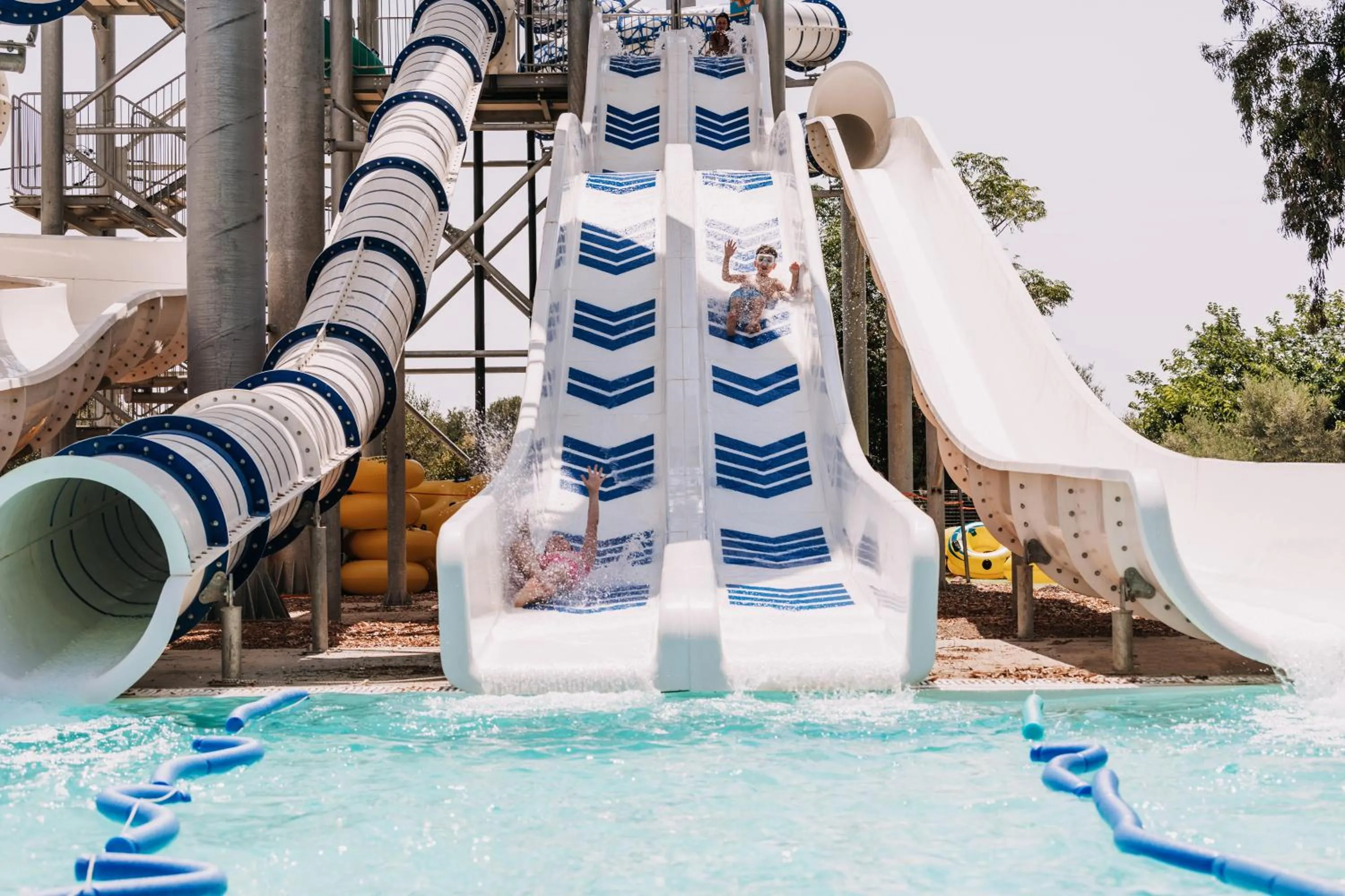 Aqua park in Brown Beach Evia Island, All Inclusive in Eretria, a member of Brown Hotels