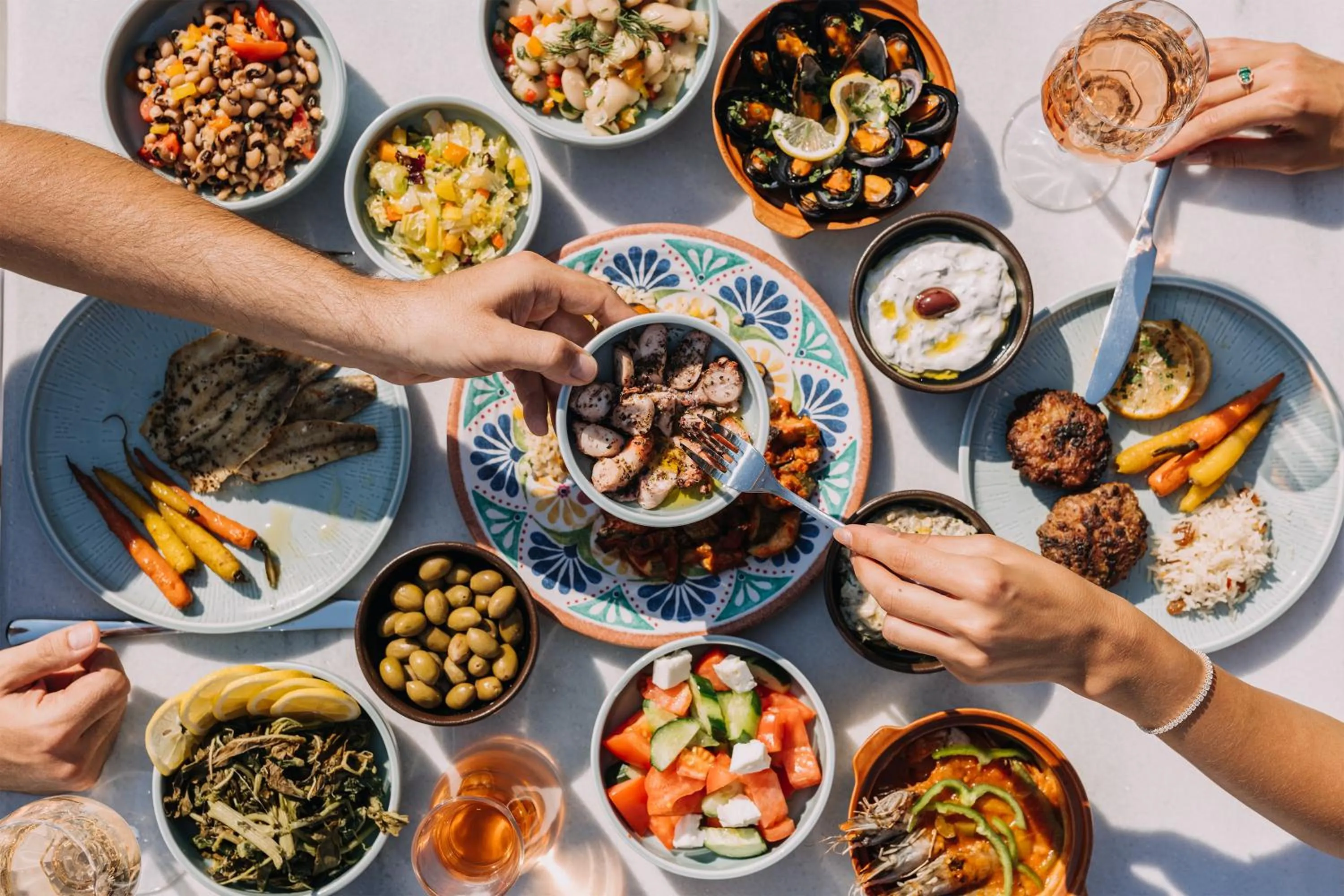 Food in Brown Beach Evia Island, All Inclusive in Eretria, a member of Brown Hotels