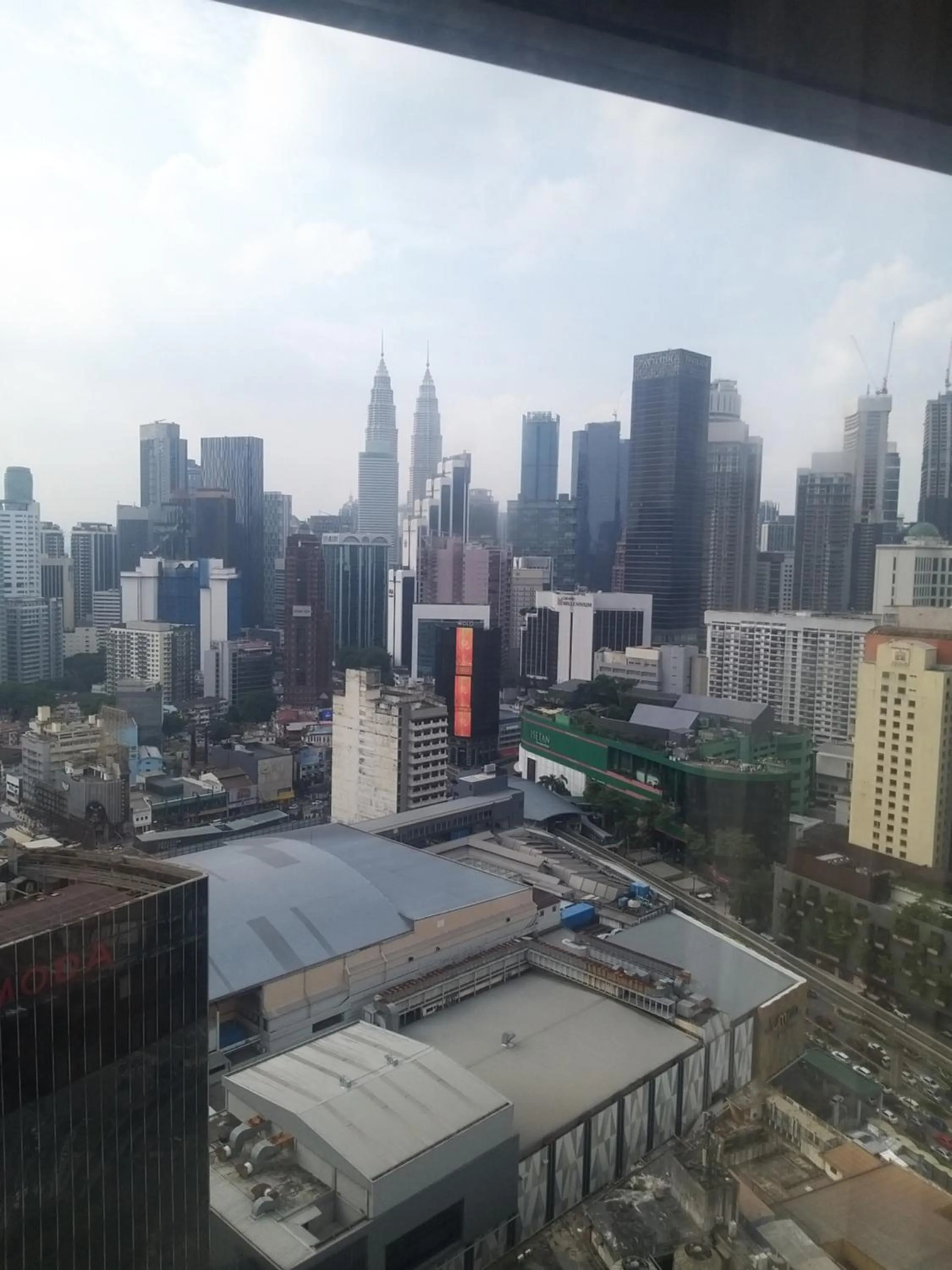 City view in Eastern Suites Times Square KL